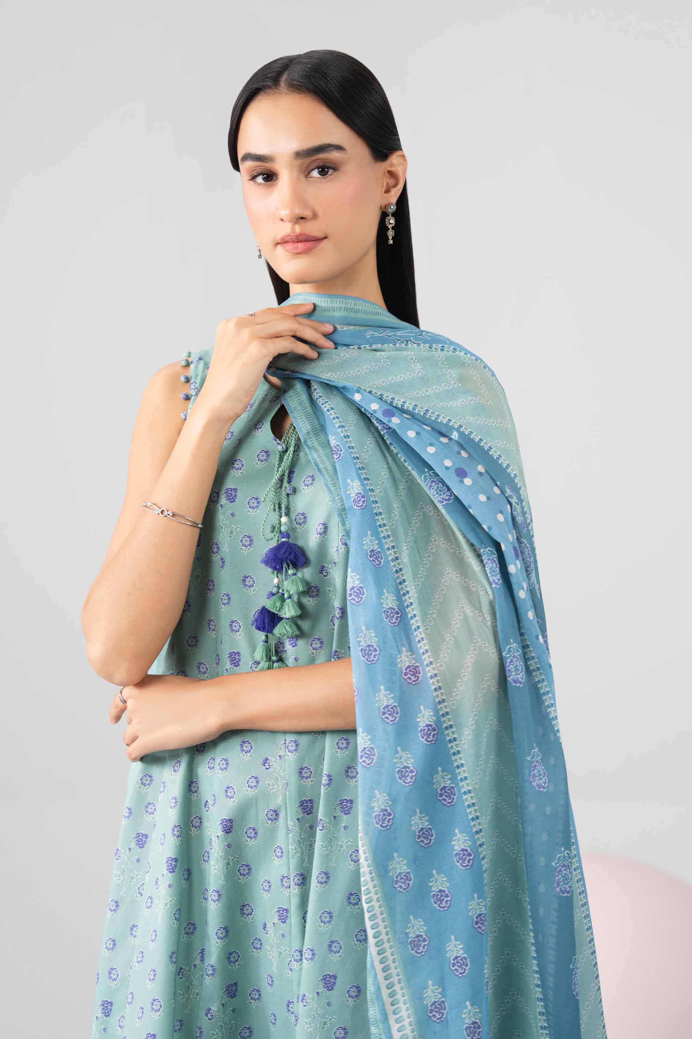 3 Piece - Digital Printed Loose Fabric - 42602673 for Women - Freedom To Buy Collection | Nishat | Shop Online