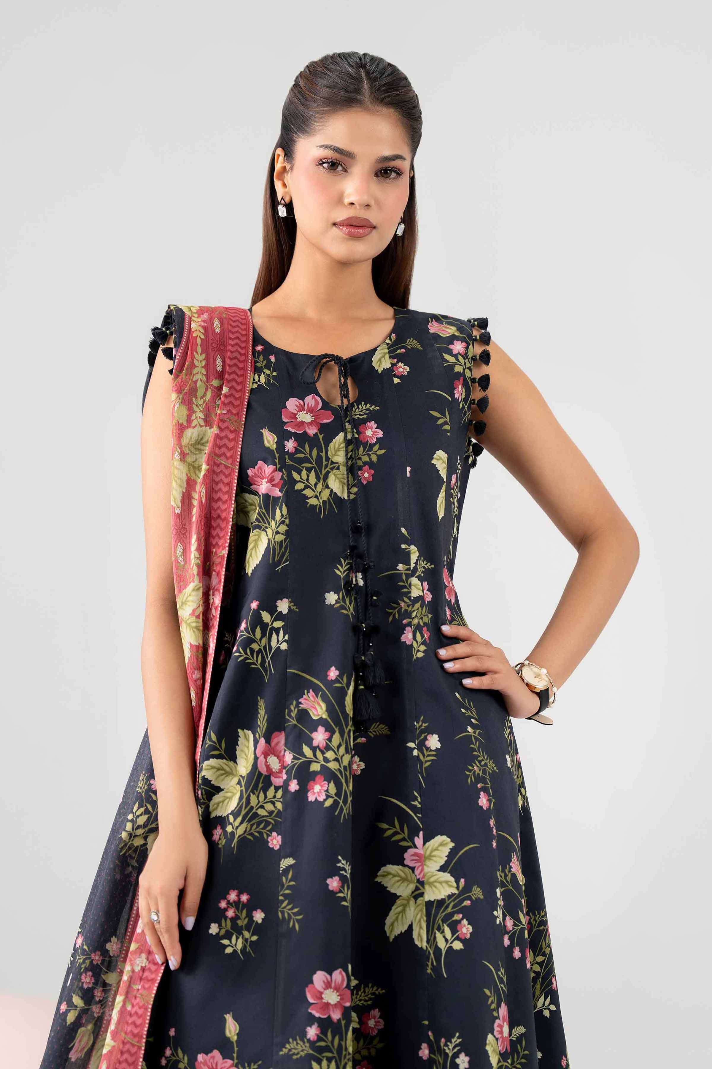 3 Piece - Printed Loose Fabric - 42602675 for Women - Freedom To Buy Collection | Nishat | Shop Online