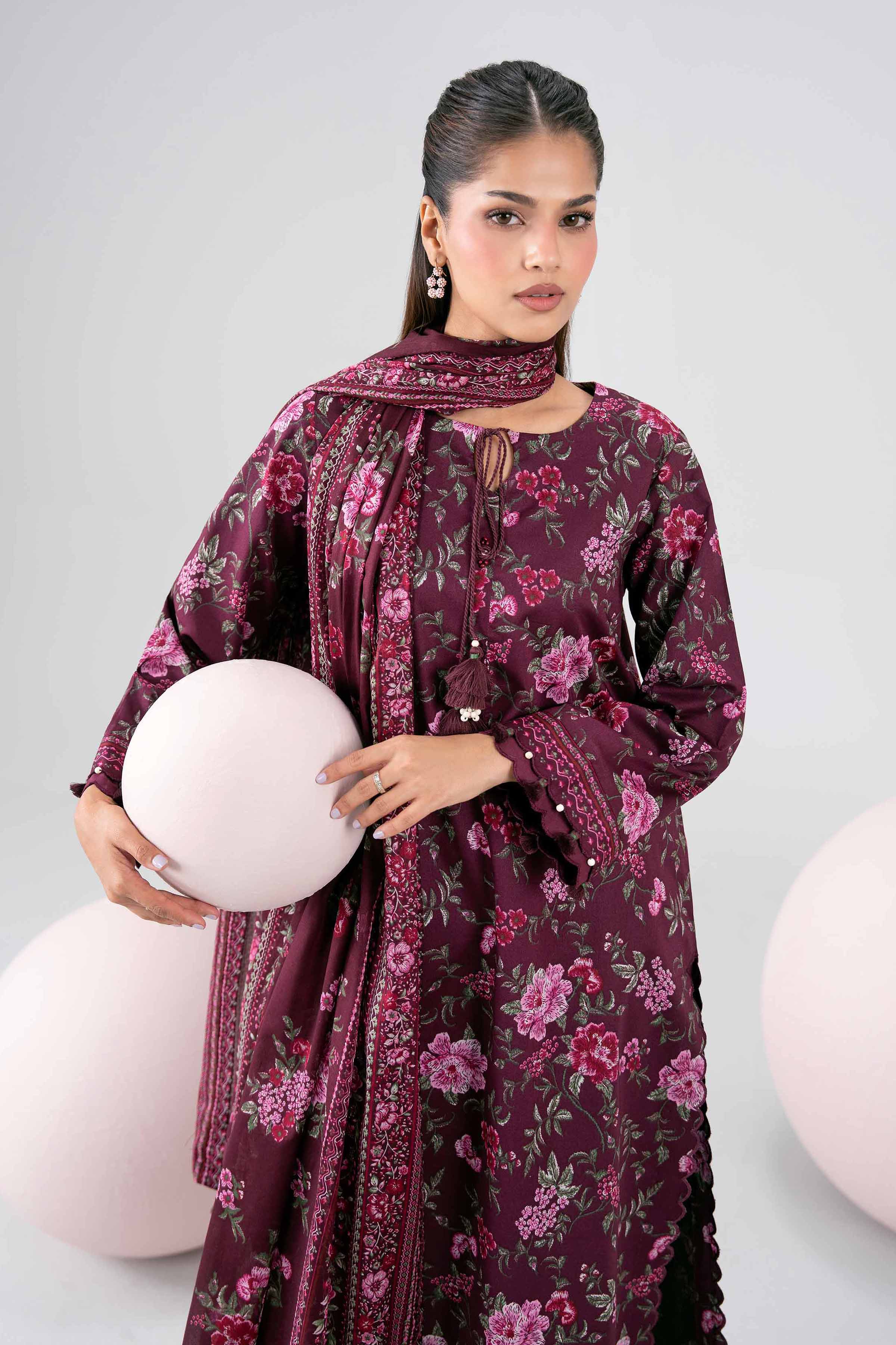 3 Piece - Printed Loose Fabric - 42602679 for Women - Freedom To Buy Collection | Nishat | Shop Online