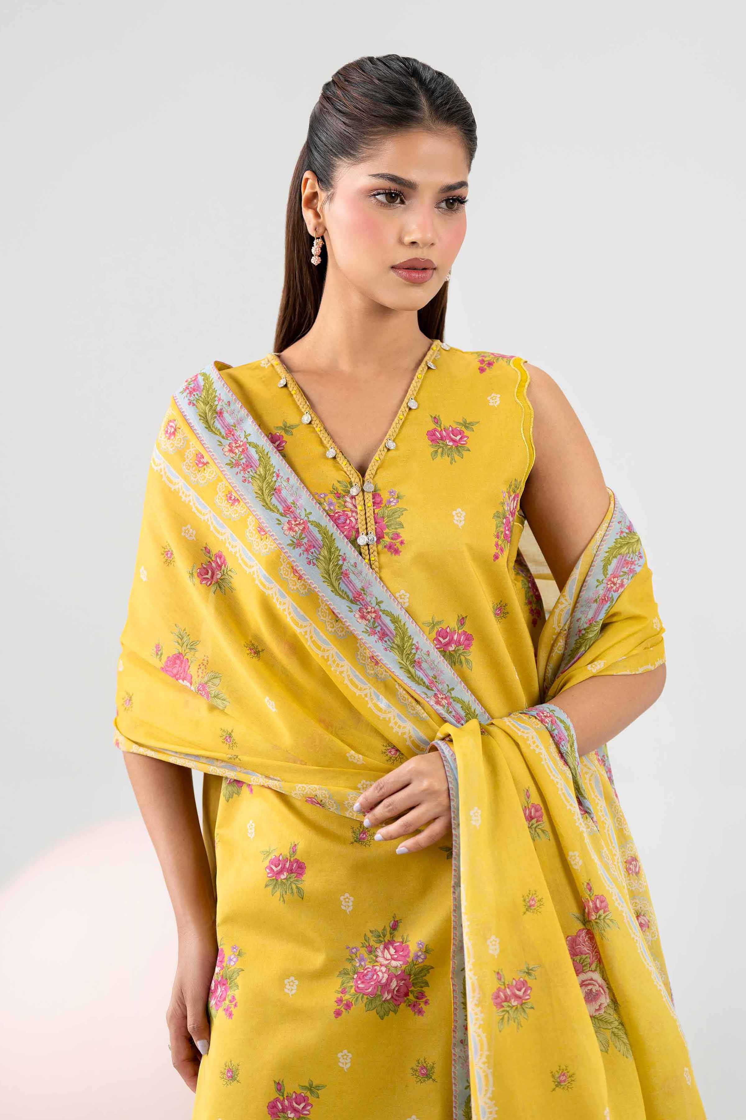 3 Piece - Printed Loose Fabric - 42602680 for Women - Freedom To Buy Collection | Nishat | Shop Online