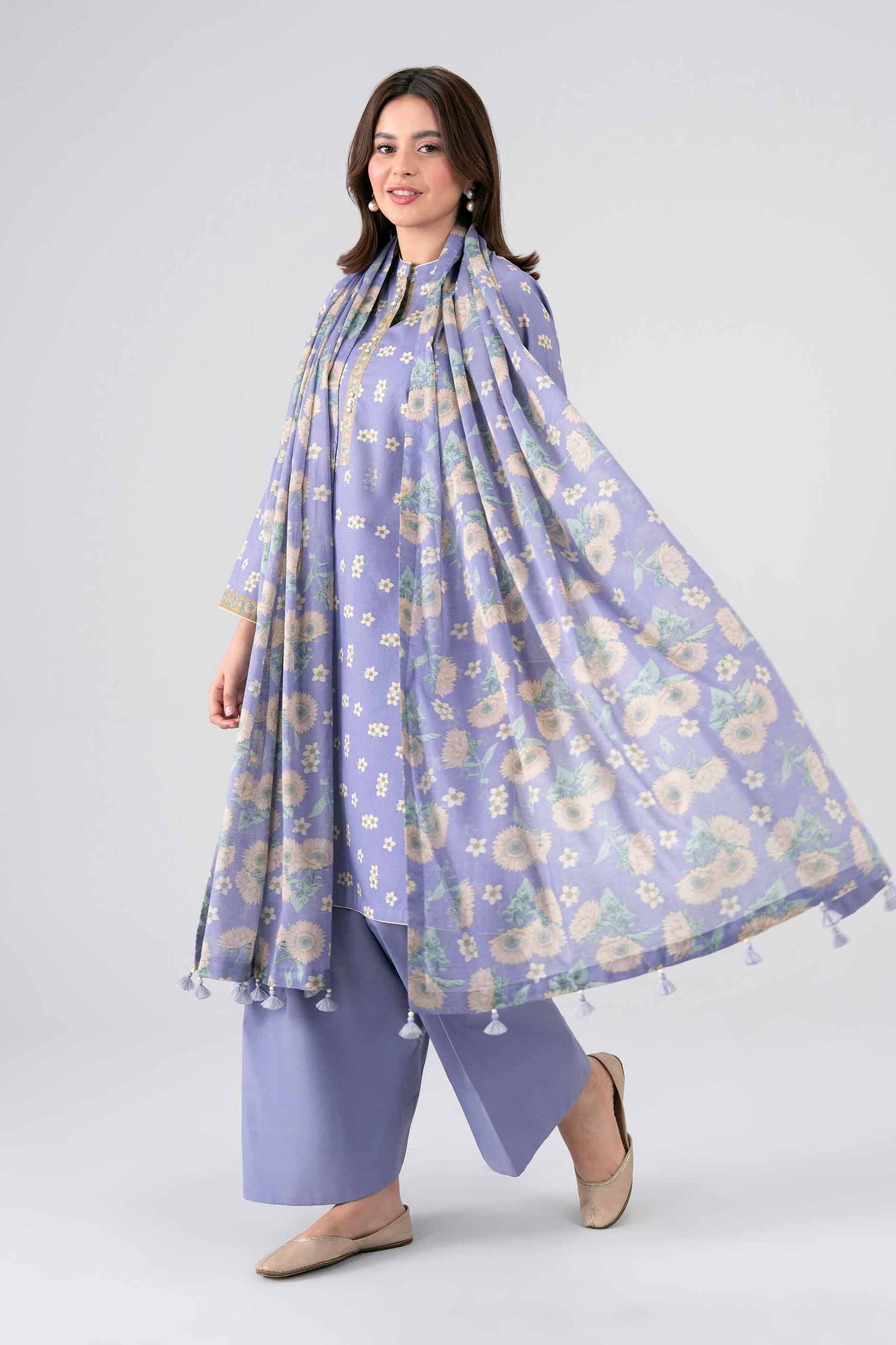 3 Piece - Printed Loose Fabric - 42602683 for Women - Freedom To Buy Collection | Nishat | Shop Online