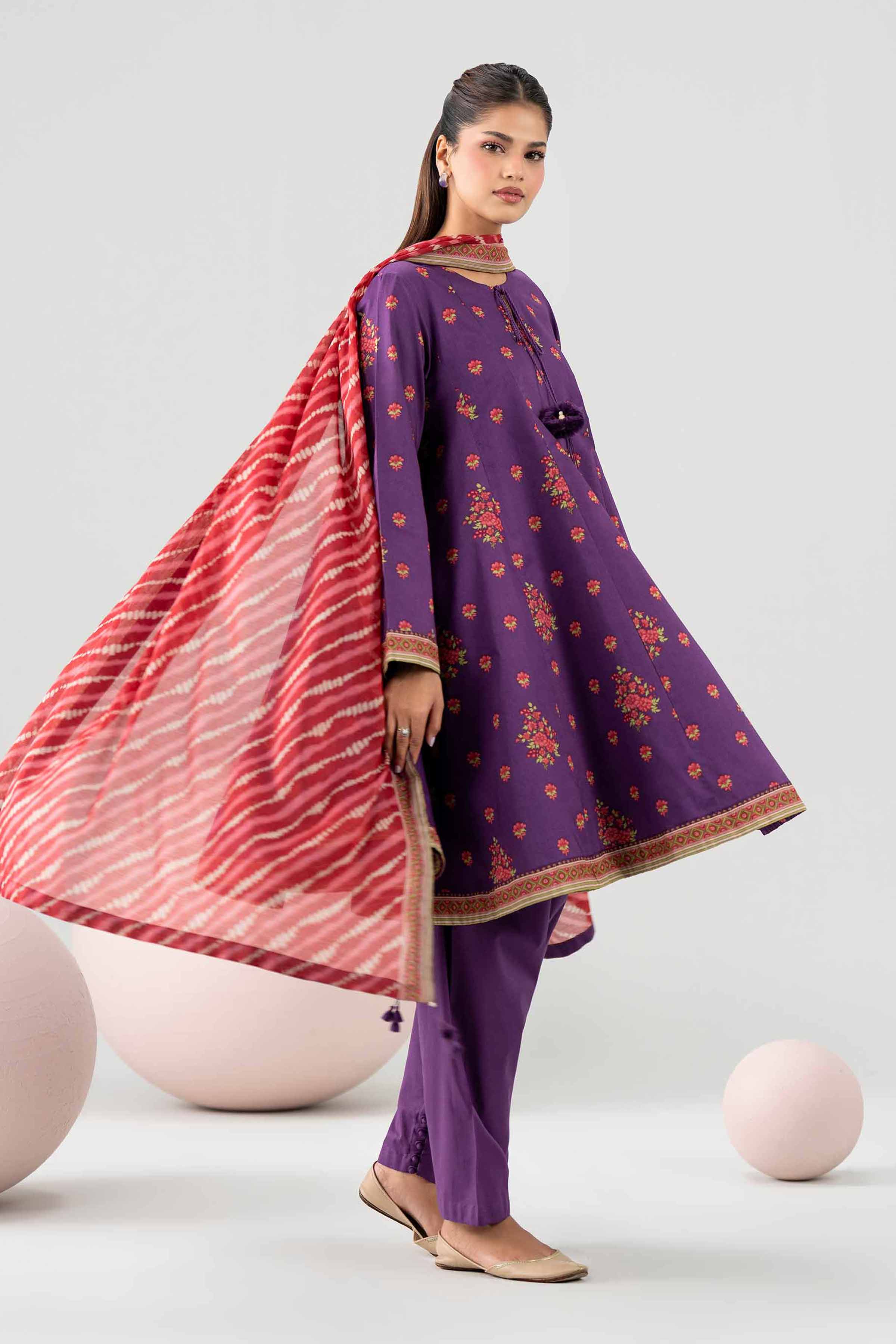 3 Piece - Printed Loose Fabric - 42602684 for Women - Freedom To Buy Collection | Nishat | Shop Online