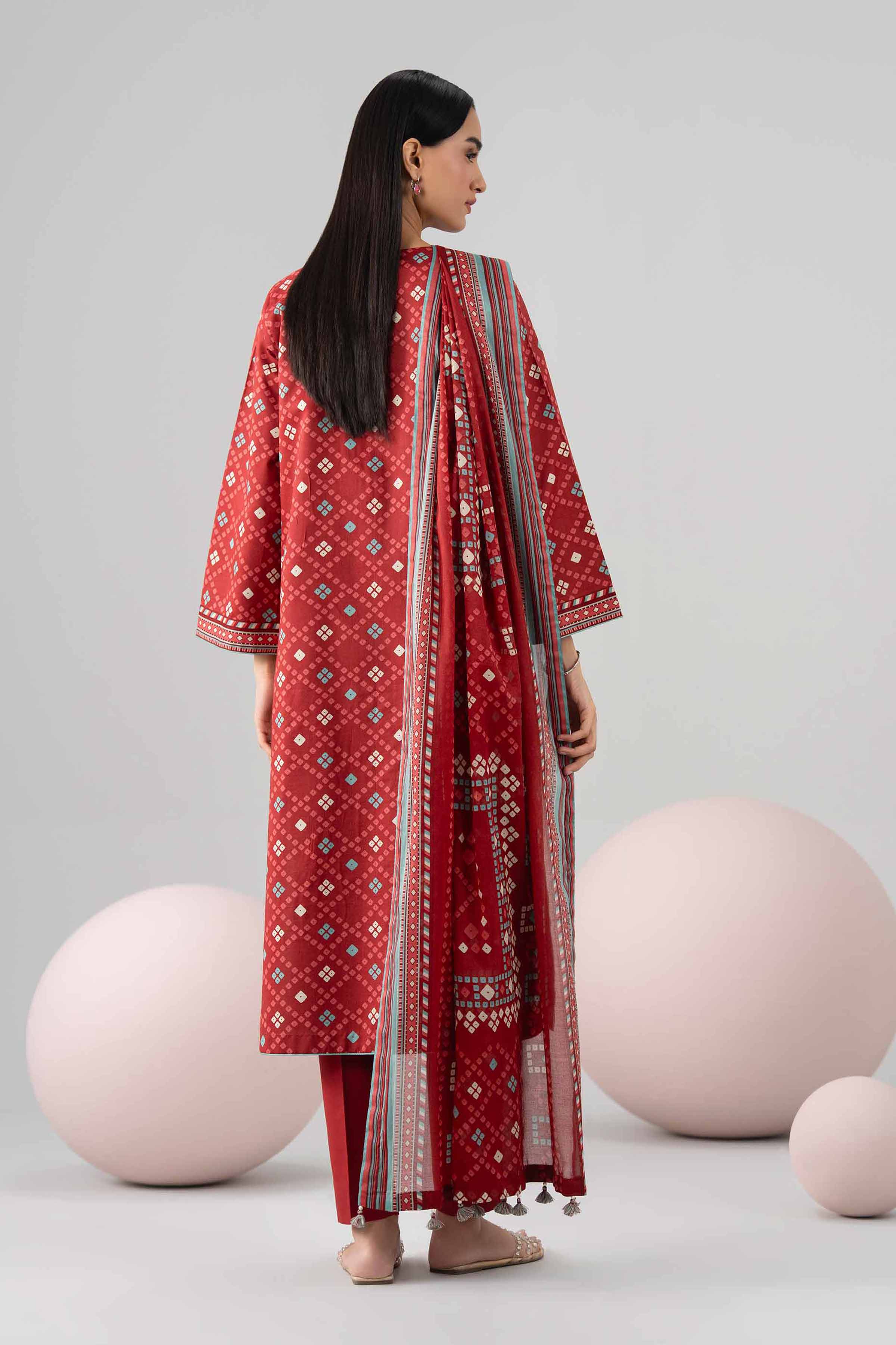 3 Piece - Printed Loose Fabric - 42602689 for Women - Freedom To Buy Collection | Nishat | Shop Online