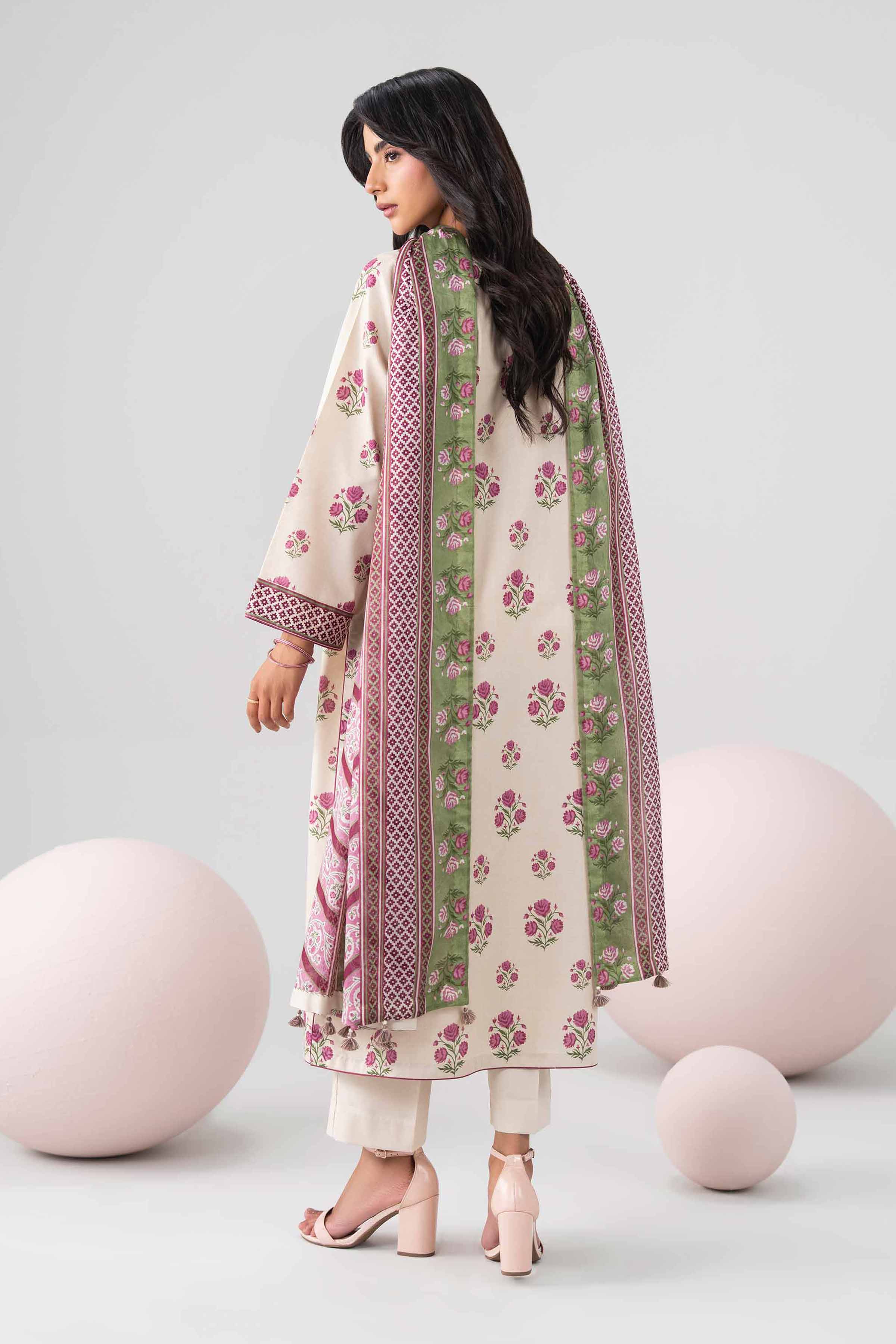 3 Piece - Printed Loose Fabric - 42602690 for Women - Freedom To Buy Collection | Nishat | Shop Online