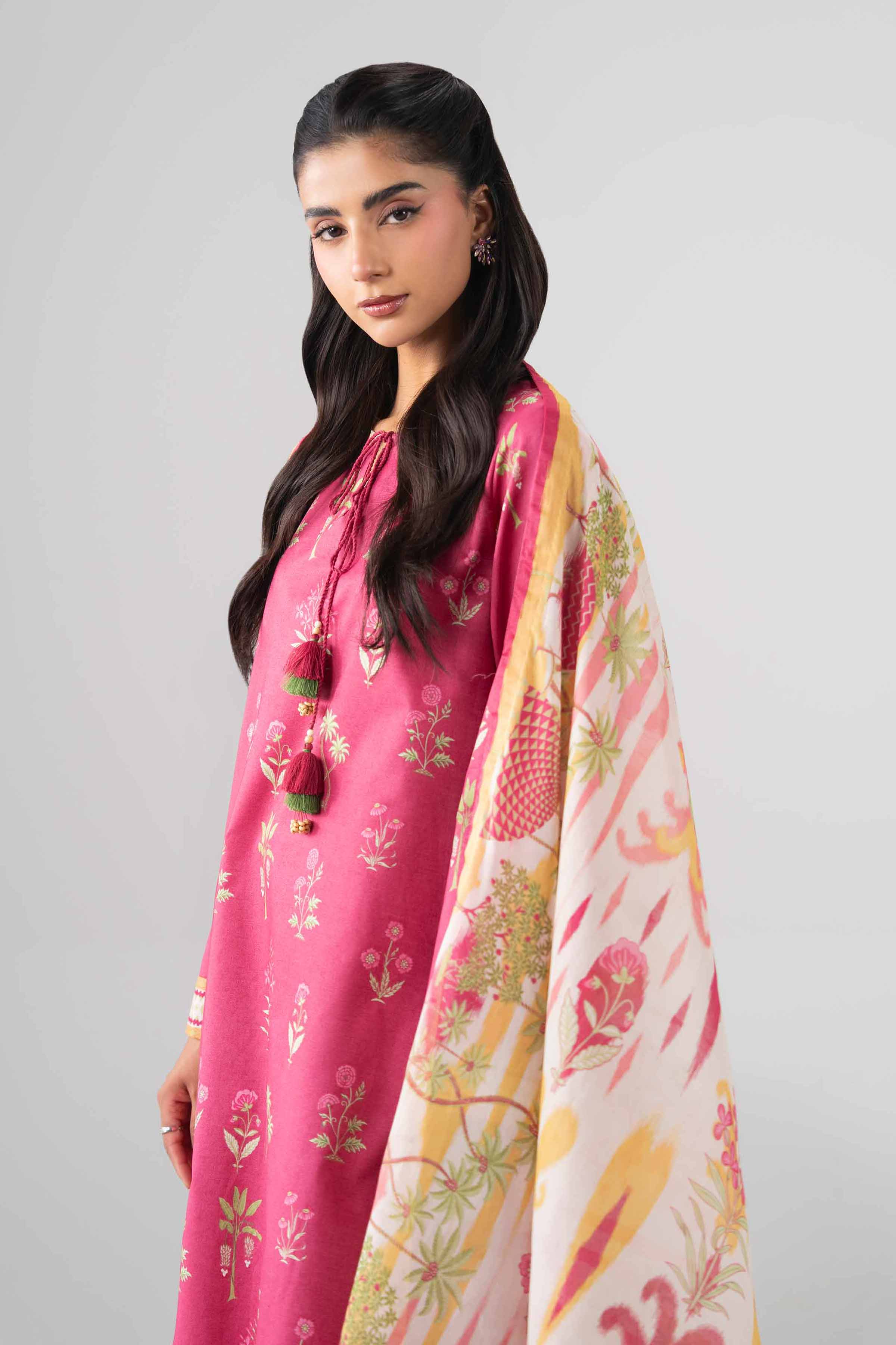 3 Piece - Printed Loose Fabric - 42602691 for Women - Freedom To Buy Collection | Nishat | Shop Online