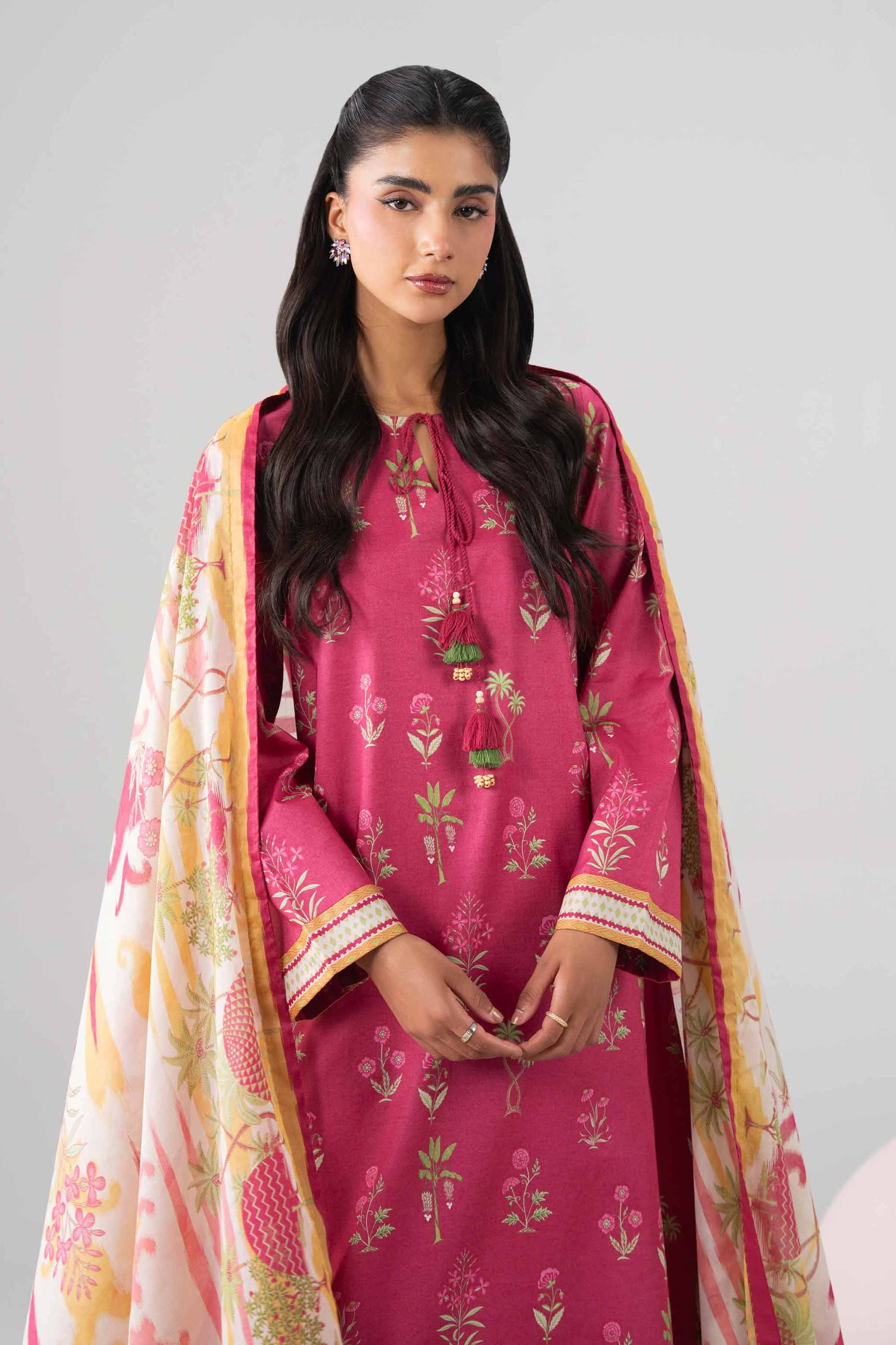 3 Piece - Printed Loose Fabric - 42602691 for Women - Freedom To Buy Collection | Nishat | Shop Online