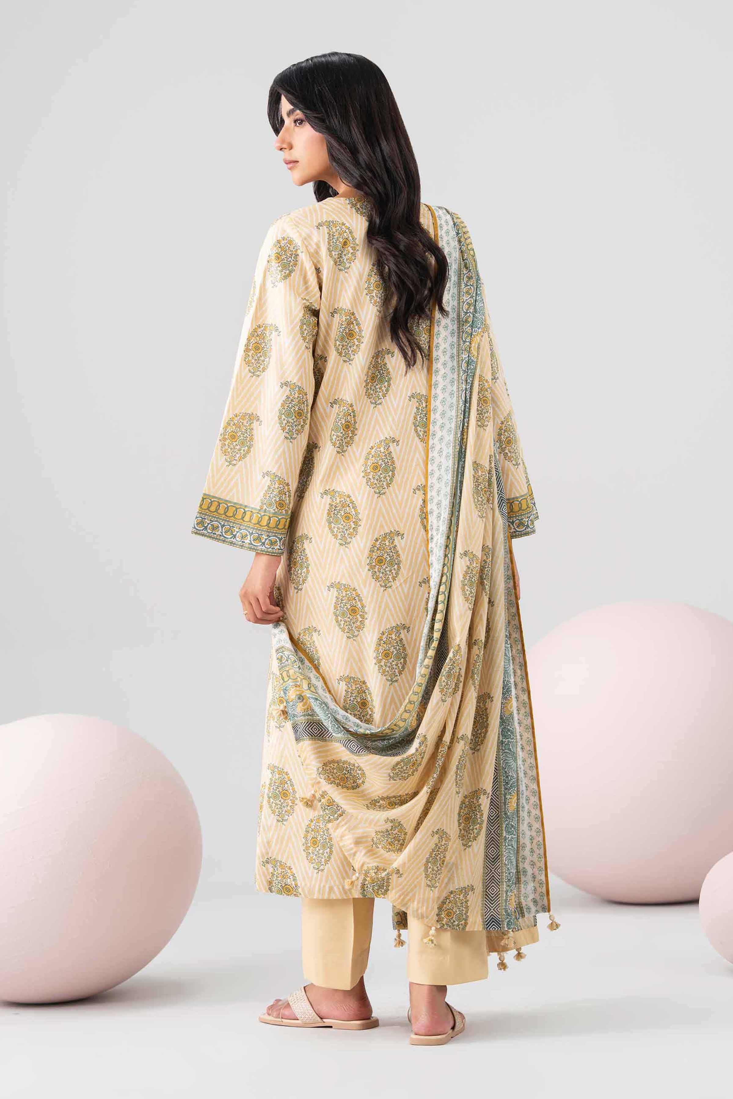 3 Piece - Printed Loose Fabric - 42602692 for Women - Freedom To Buy Collection | Nishat | Shop Online