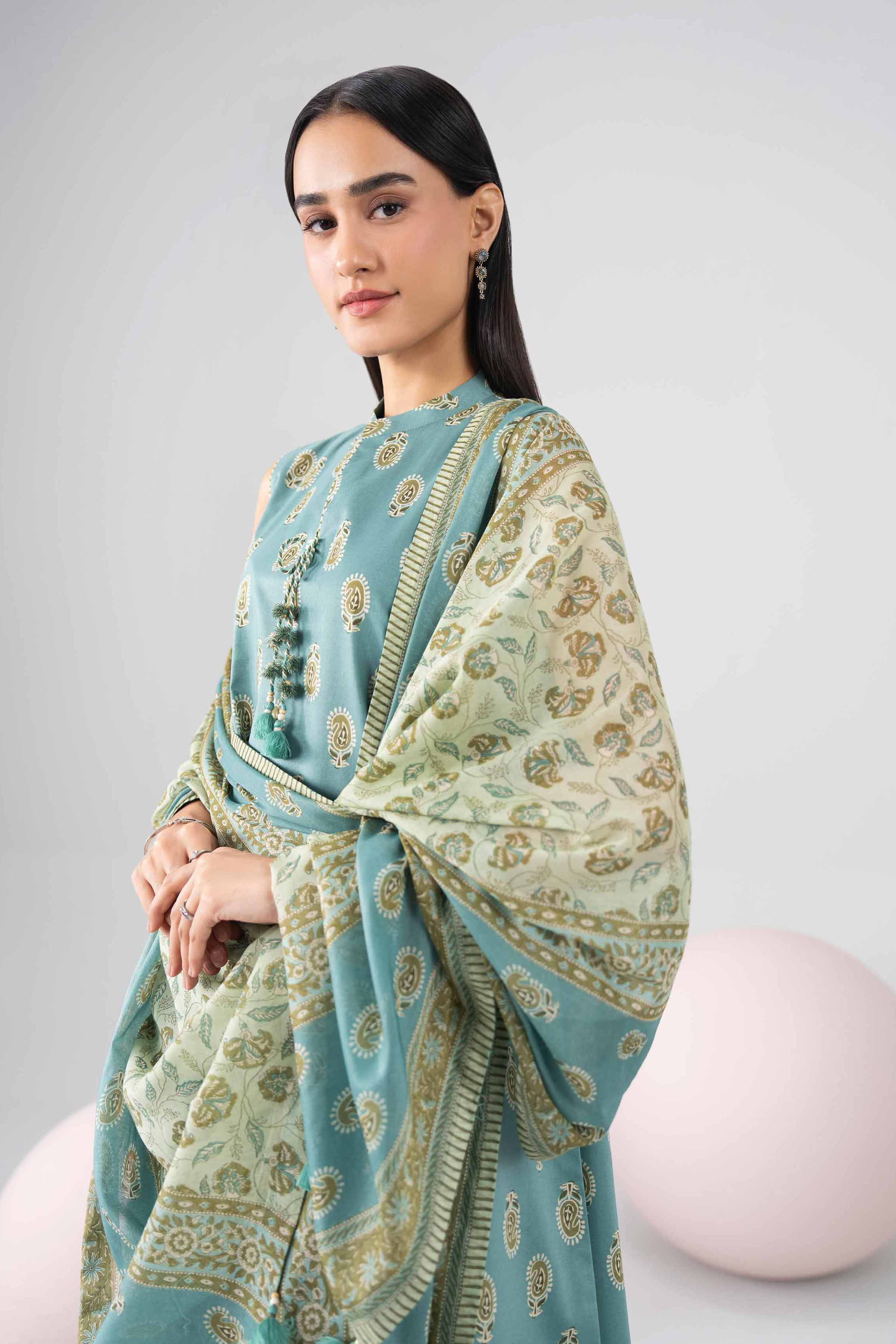 3 Piece - Printed Loose Fabric - 42602693 for Women - Freedom To Buy Collection | Nishat | Shop Online
