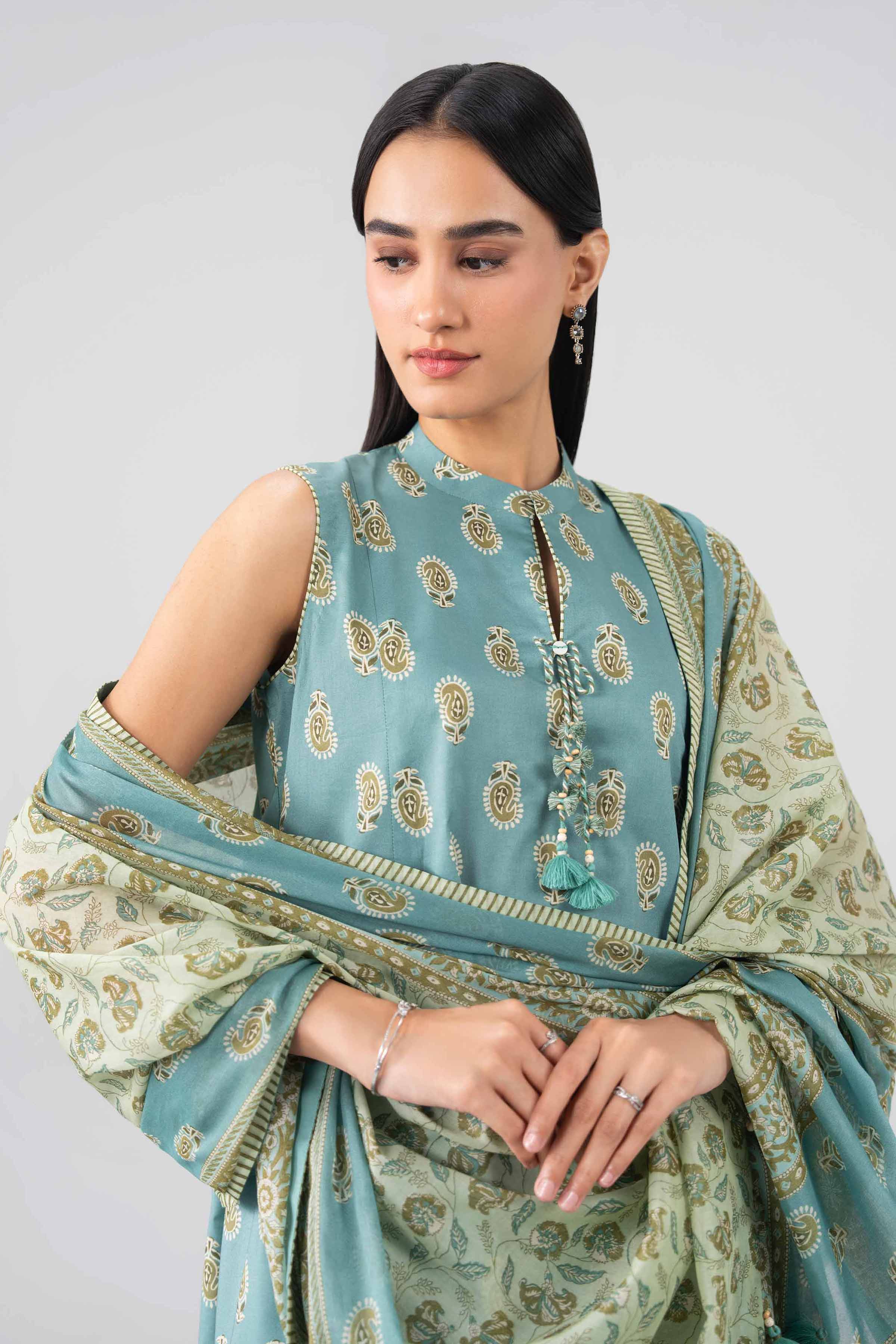 3 Piece - Printed Loose Fabric - 42602693 for Women - Freedom To Buy Collection | Nishat | Shop Online