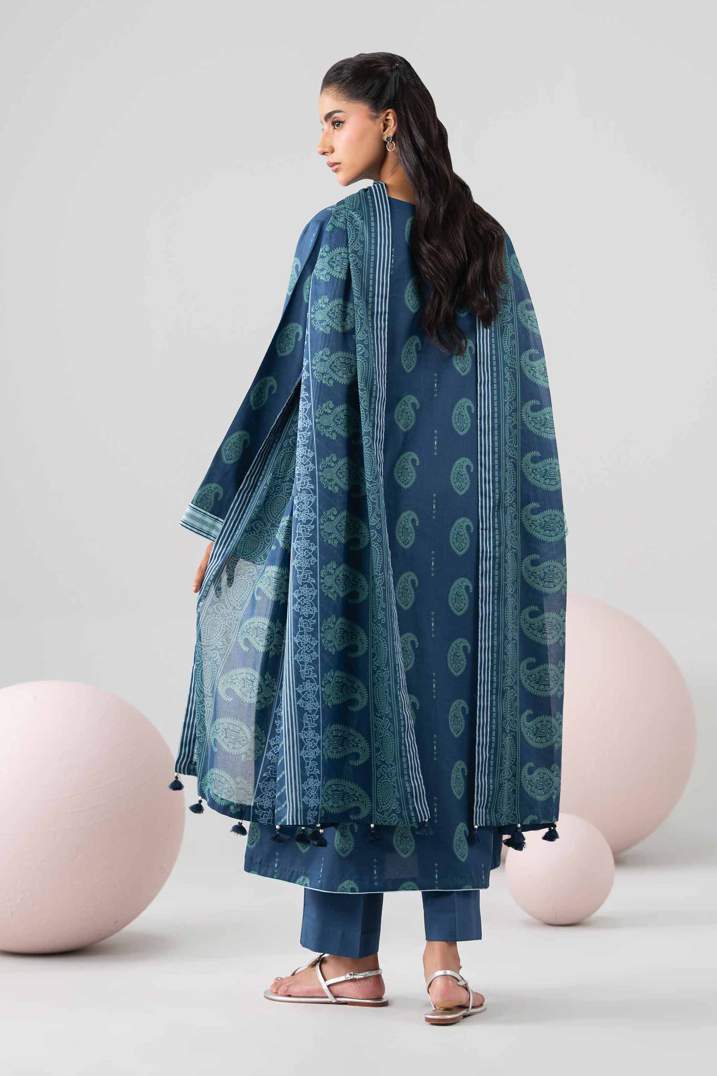 3 Piece - Printed Loose Fabric - 42602698 for Women - Freedom To Buy Collection | Nishat | Shop Online