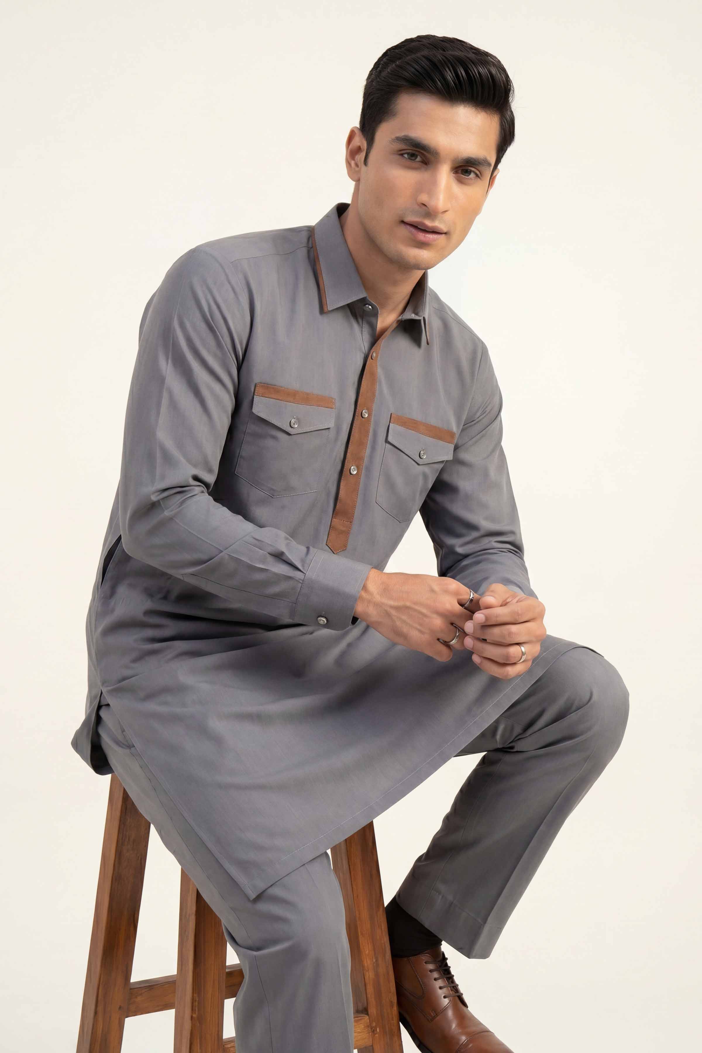 2 Piece - Naqsh Suit - 42608037