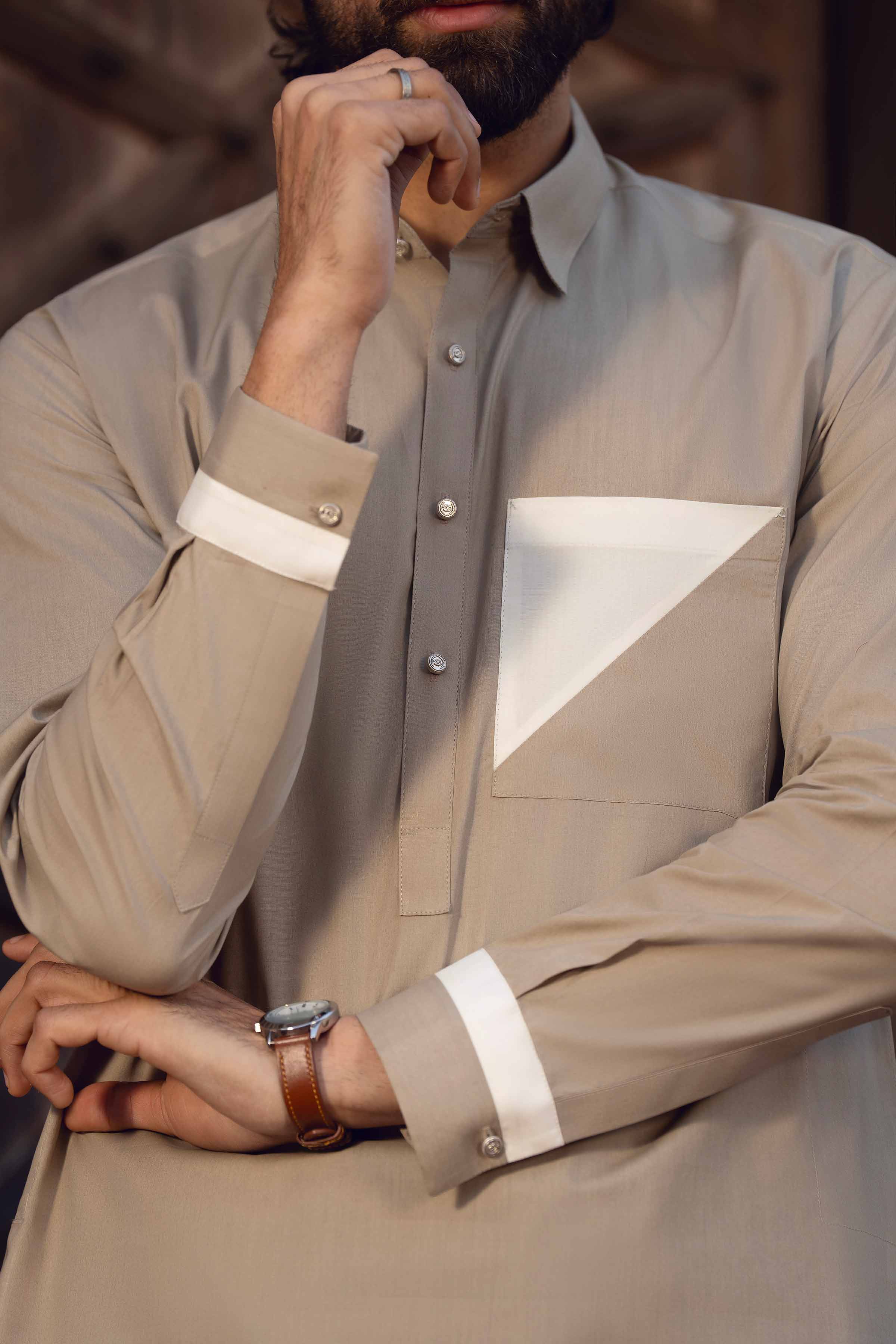 2 Piece - Naqsh Suit -  42608040 With Box