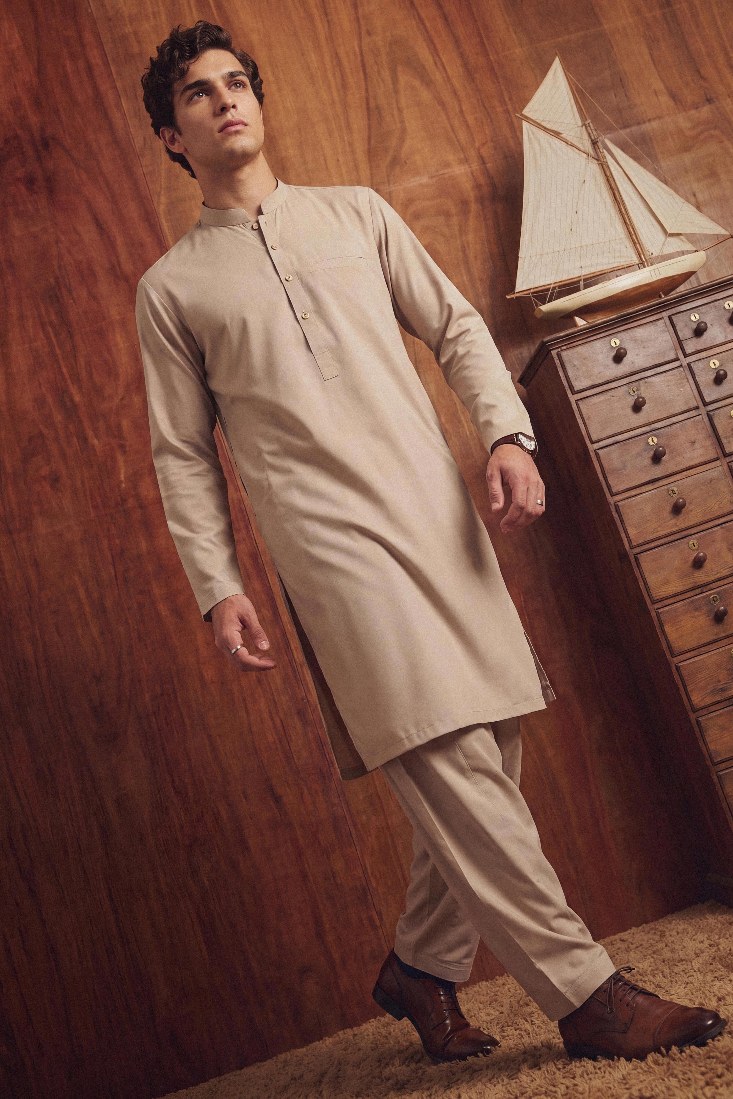 2 Piece - Naqsh Suit With Box - 42608078 - for Men - Men Collection | Nishat | Shop Online