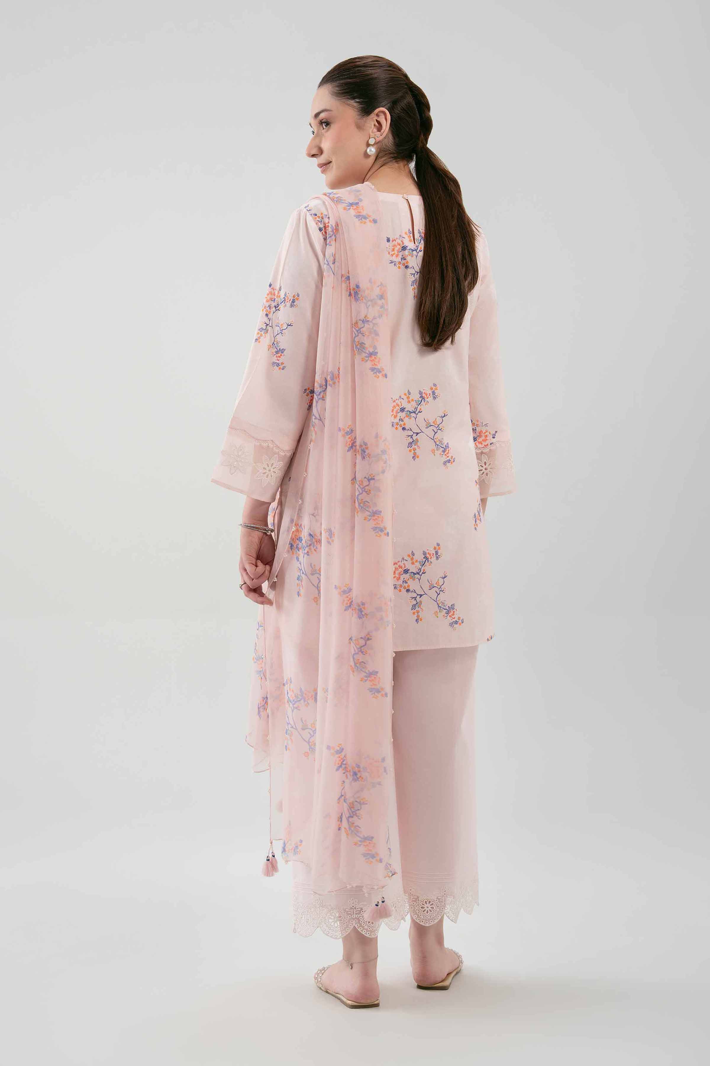 3 Piece - Printed Embroidered Suit - 42619108 for Women - Unstitched Collection | Nishat | Shop Online
