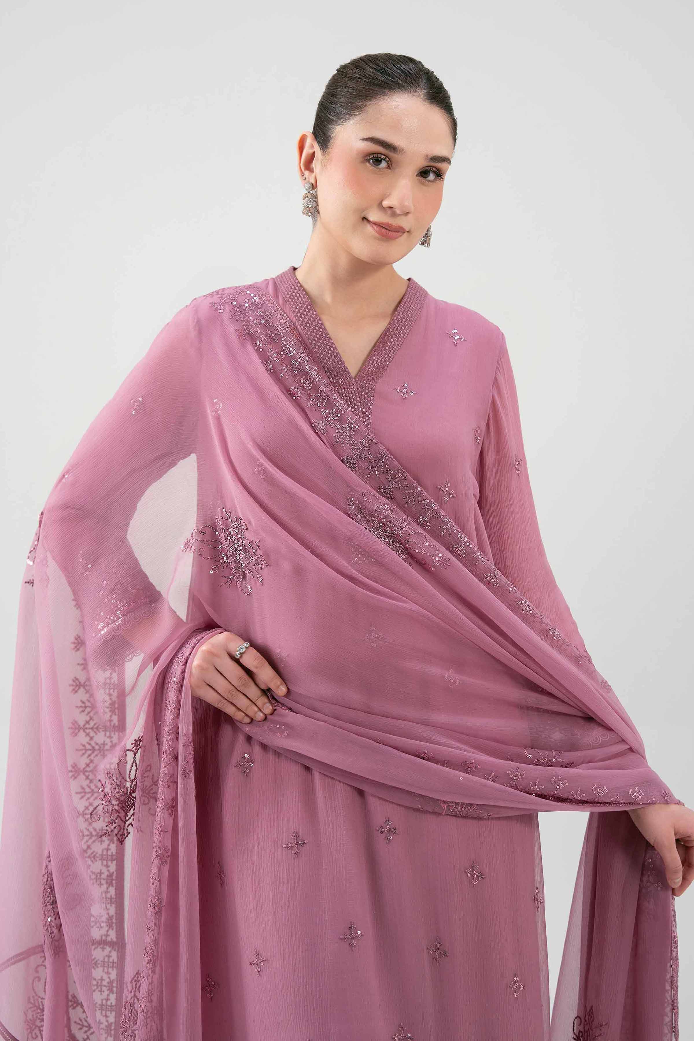 3 Piece - Embroidered Suit - 42619522 for Women - Unstitched Collection | Nishat | Shop Online