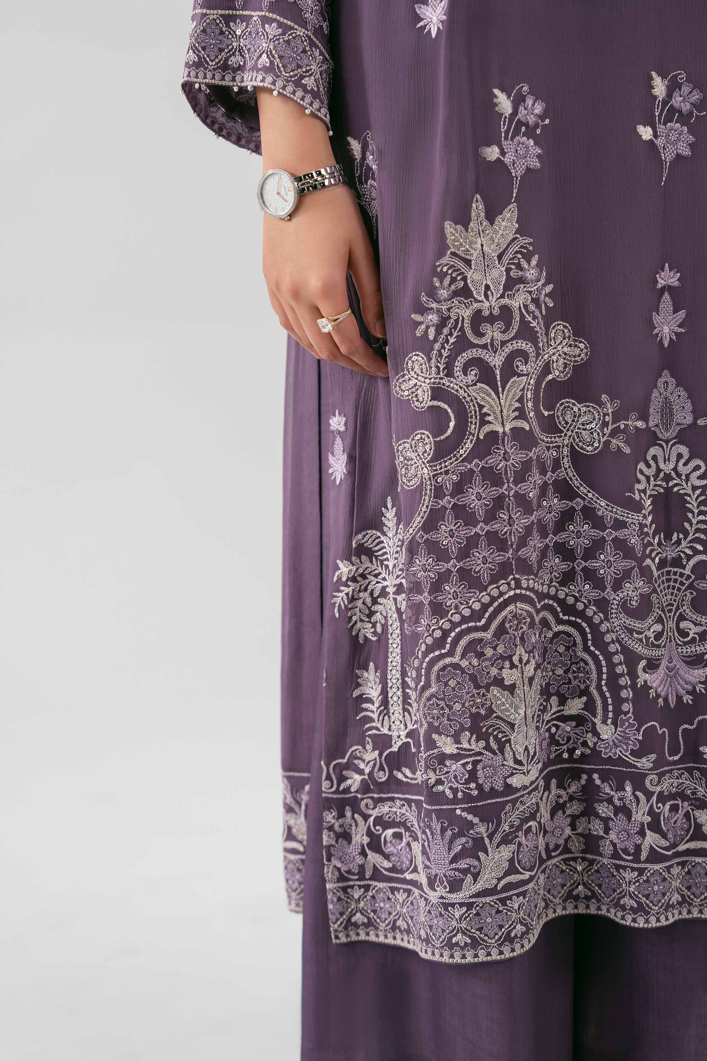 3 Piece - Embroidered Suit - 42619523