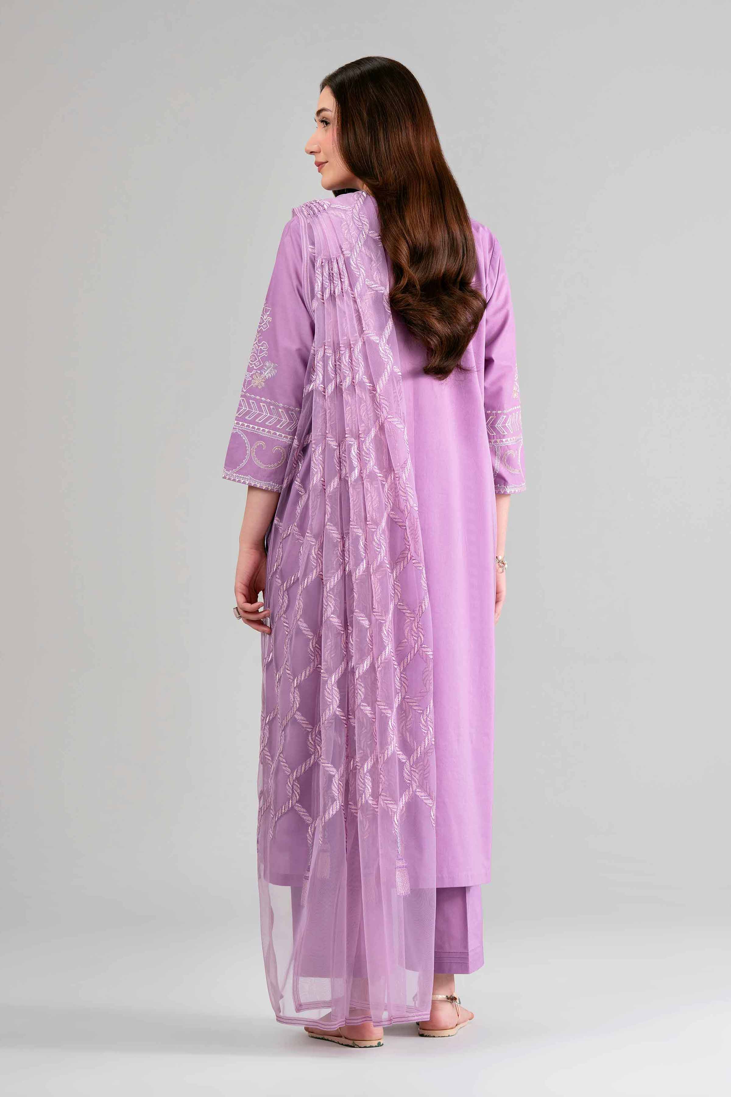 3 Piece - Embroidered Suit - 42619528 for Women - Unstitched Collection | Nishat | Shop Online