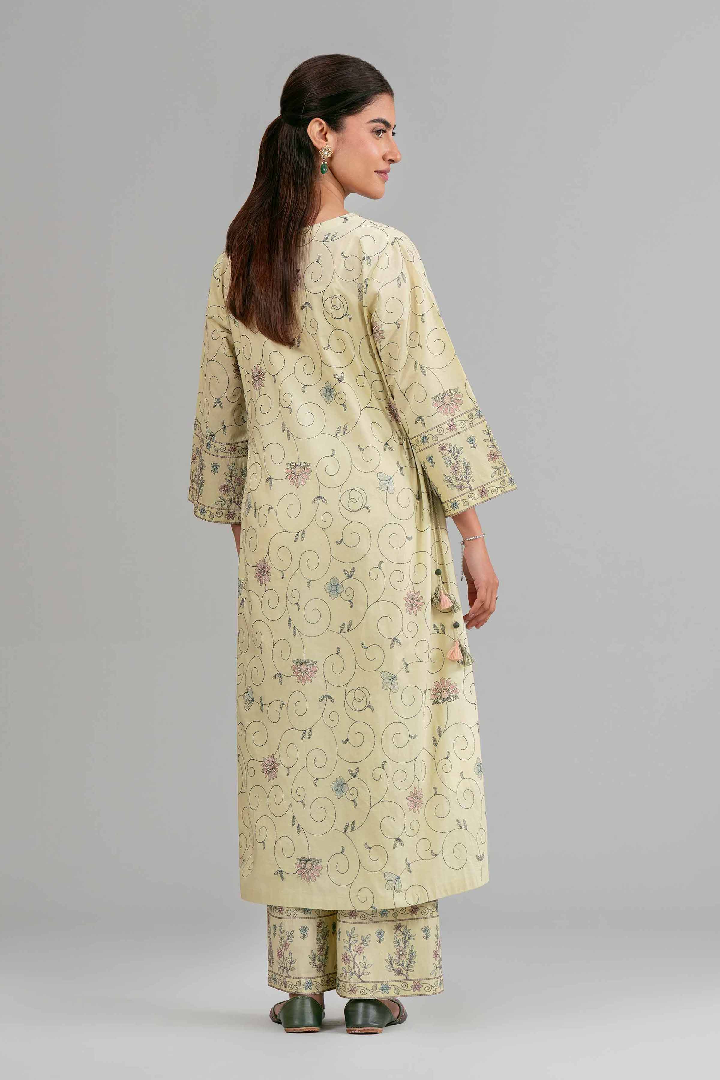 2 Piece - Printed Suit - 42619932 for Women - Unstitched Collection | Nishat | Shop Online