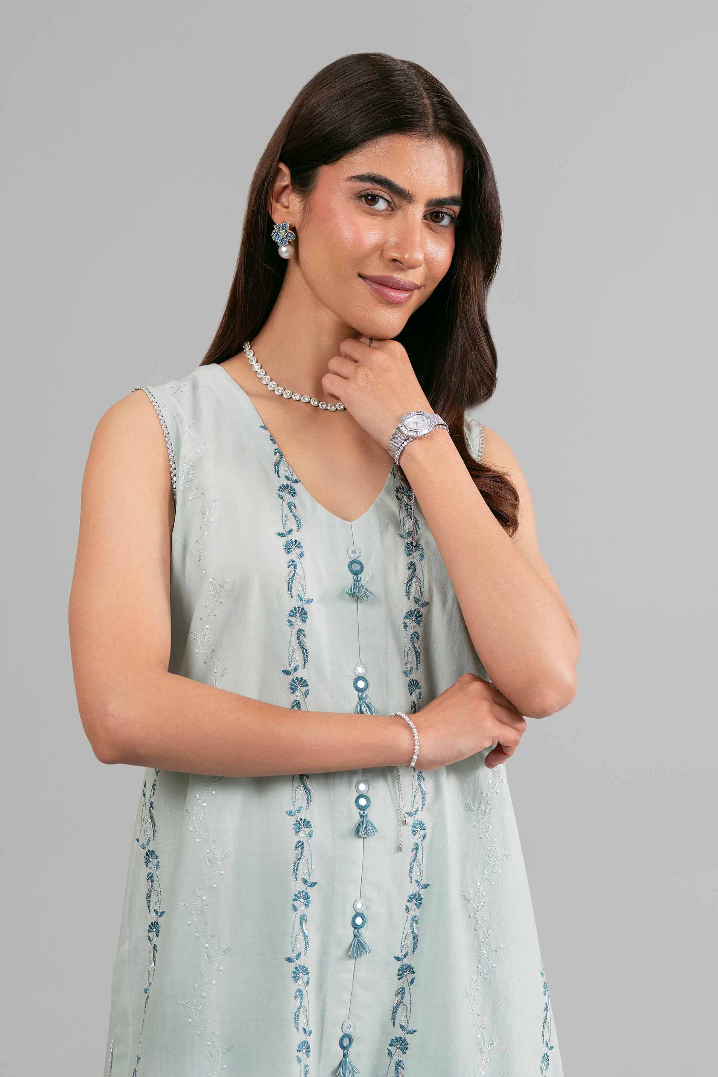 2 Piece - Printed Suit - 42619935 for Women - Unstitched Collection | Nishat | Shop Online