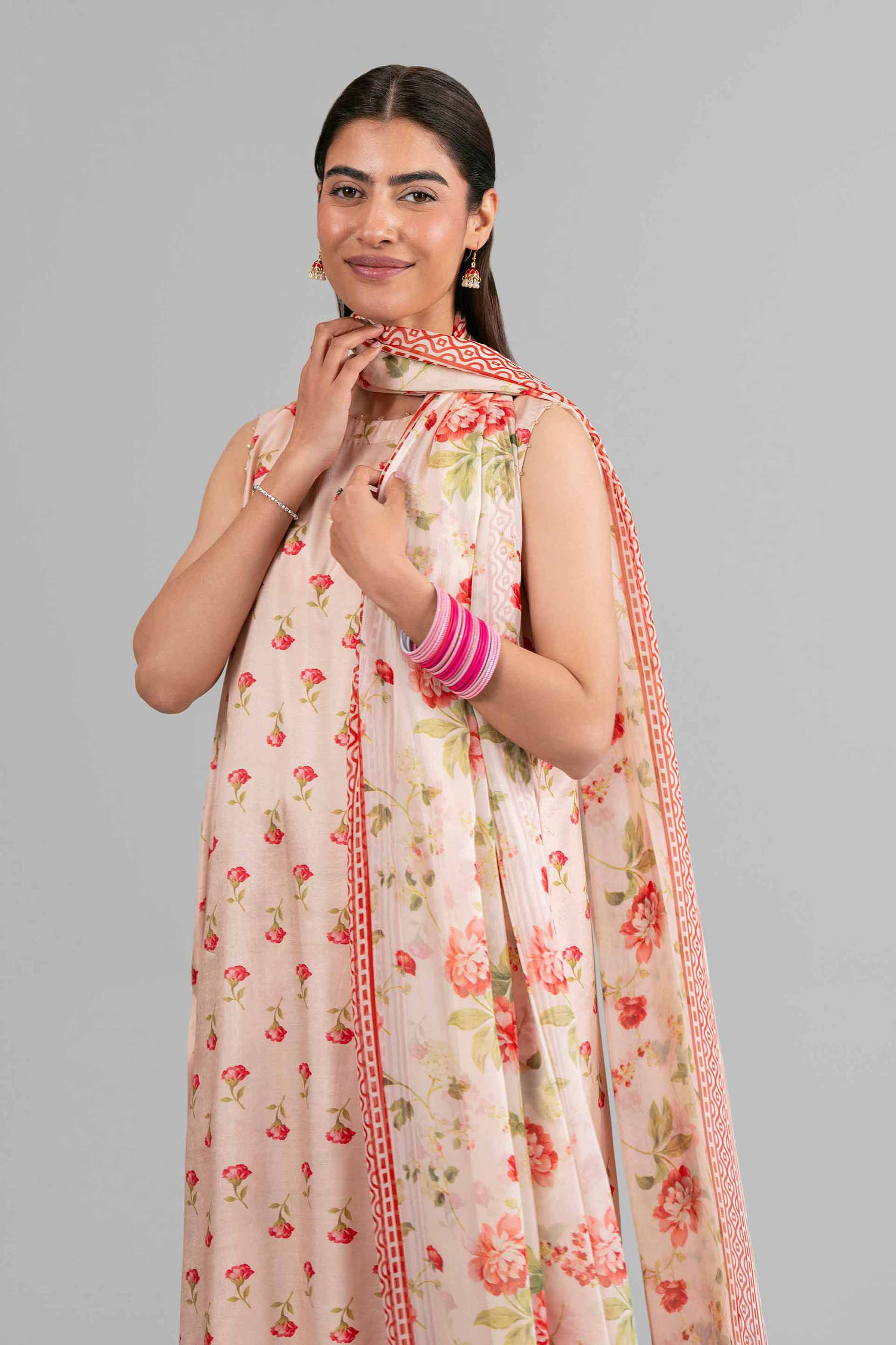 3 Piece - Printed Loose Fabric - 42619937 for Women - Freedom To Buy Collection | Nishat | Shop Online