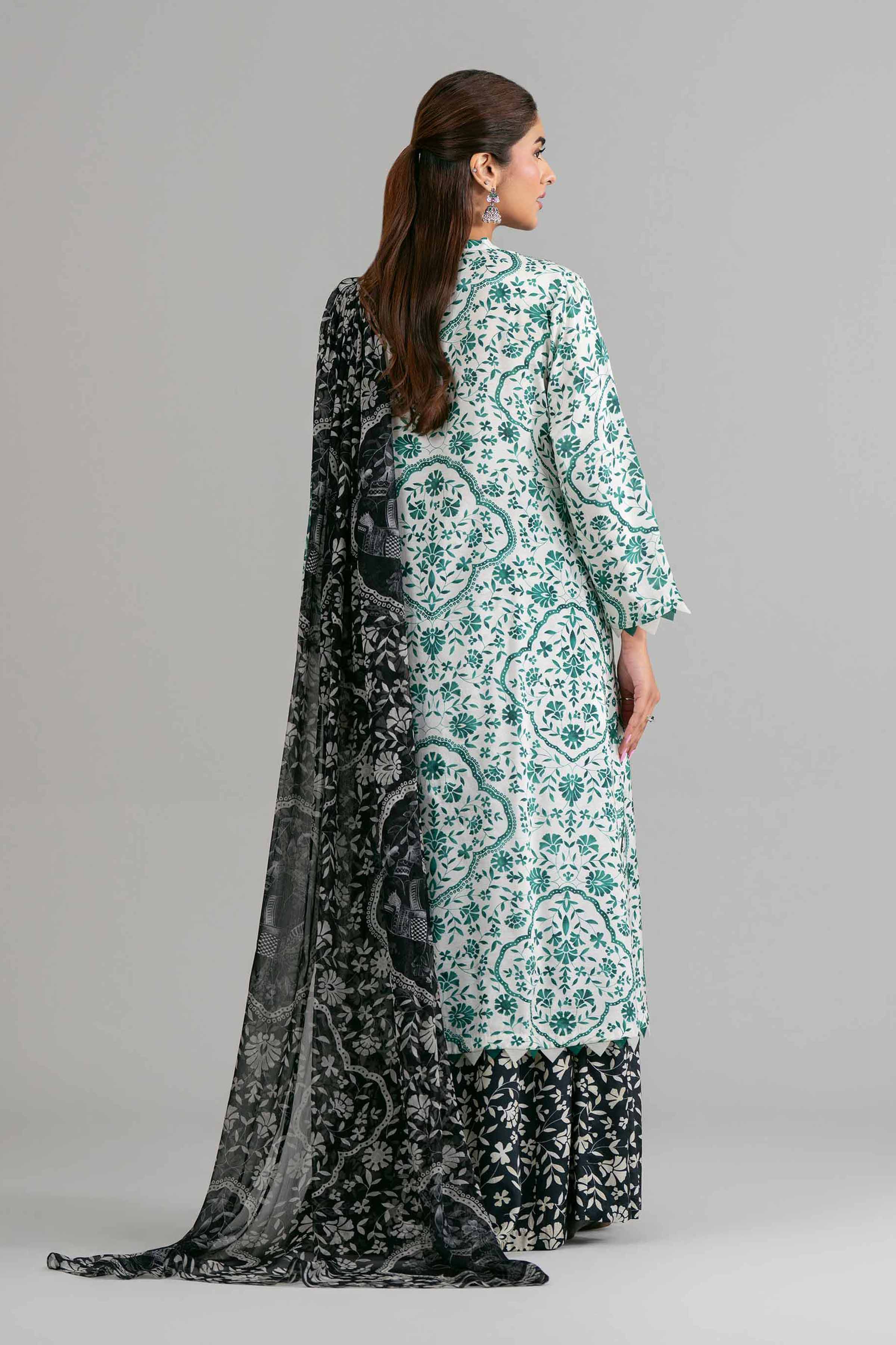 3 Piece - Printed Loose Fabric - 42619938 for Women - Freedom To Buy Collection | Nishat | Shop Online