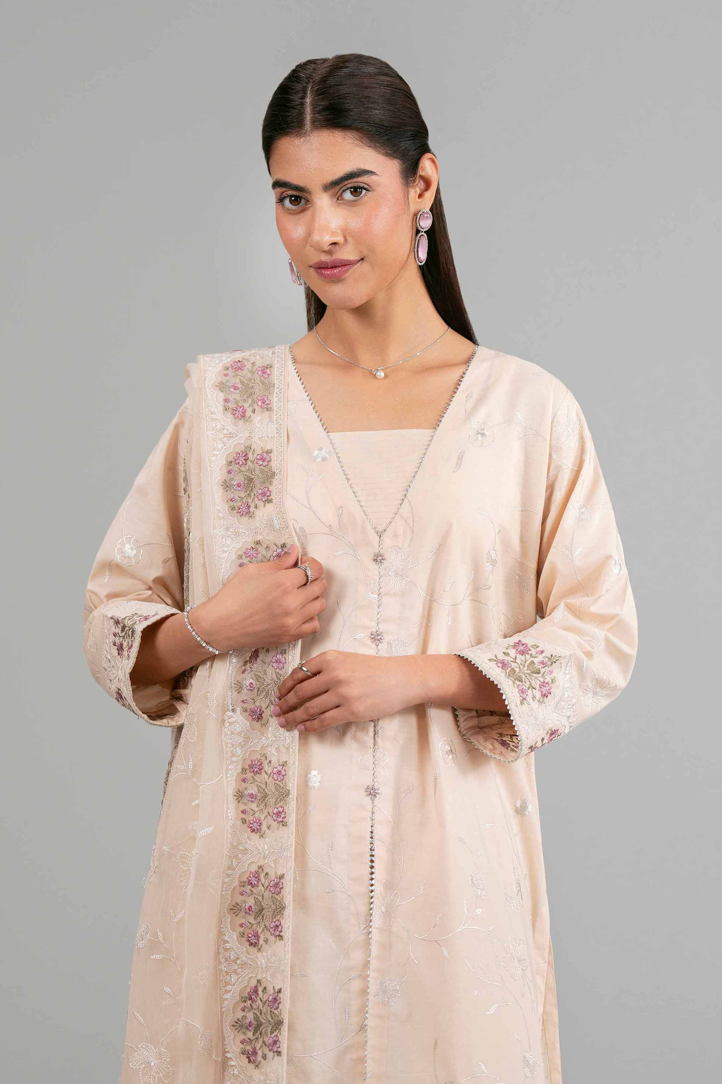 3 Piece - Printed Suit - 42619940 for Women - Unstitched Collection | Nishat | Shop Online