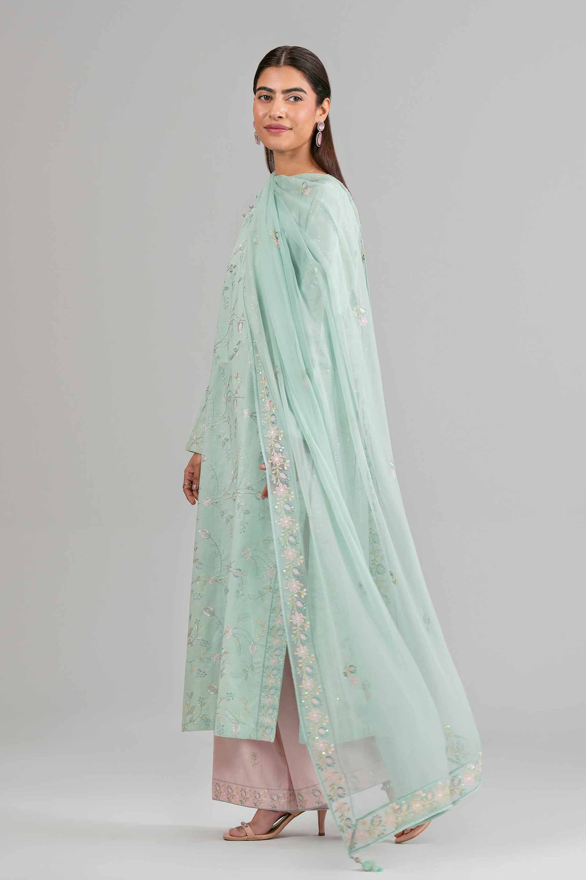 3 Piece - Printed Suit - 42619941 for Women - Unstitched Collection | Nishat | Shop Online