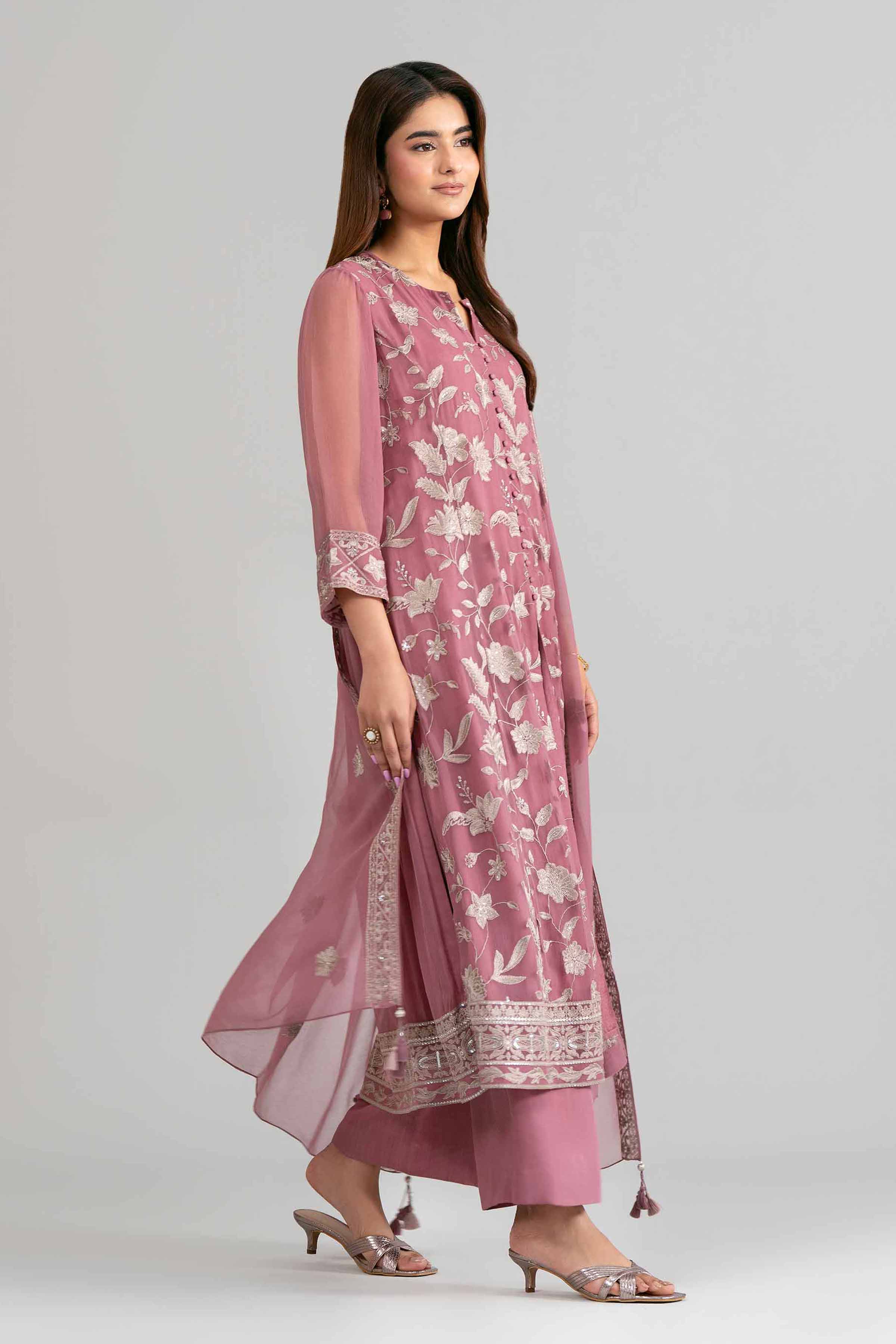 3 Piece - Embroidered Suit - 42619942 for Women - Ready to Stitch Collection | Nishat | Shop Online