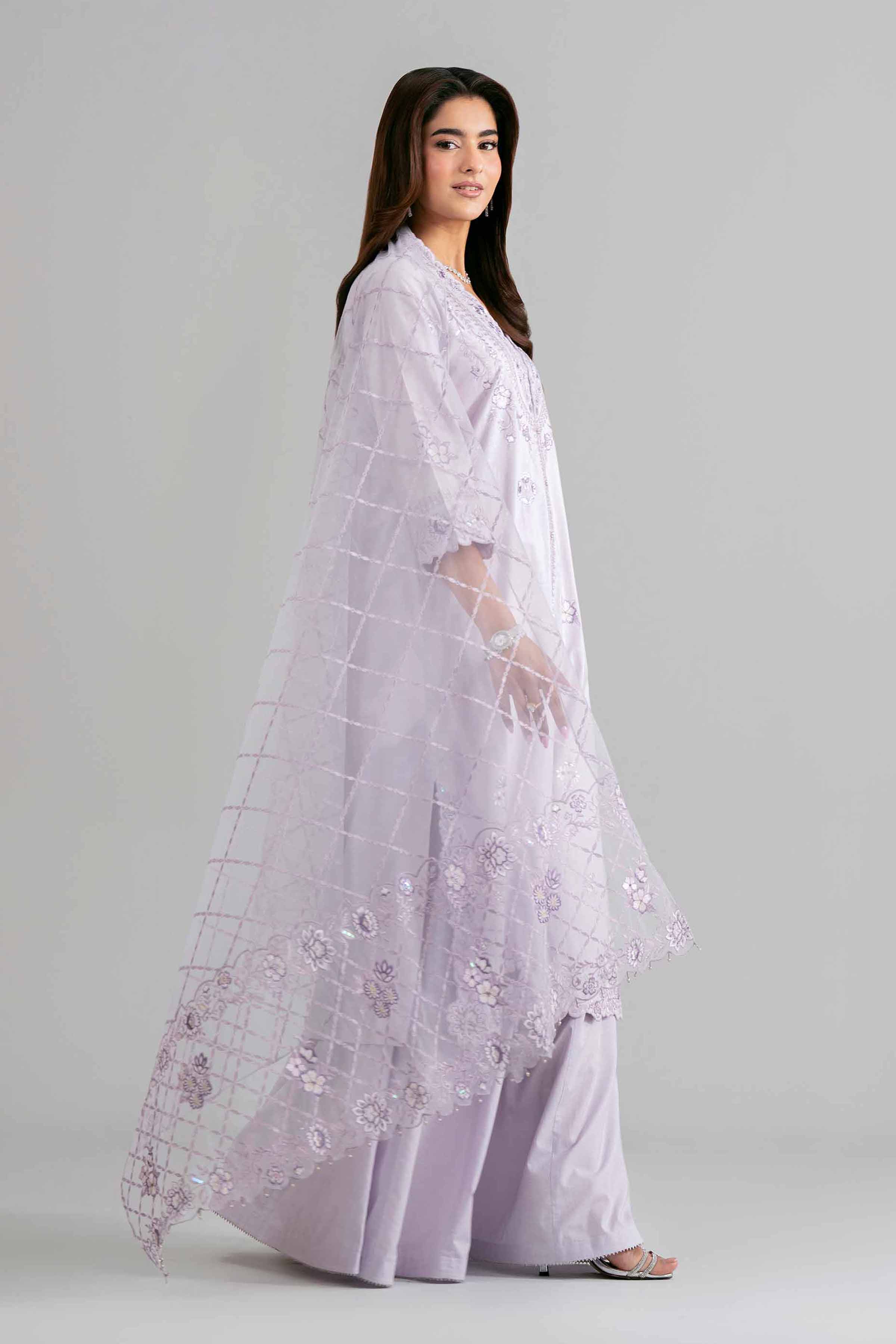 3 Piece - Embroidered Suit - 42619943 for Women - Ready to Stitch Collection | Nishat | Shop Online