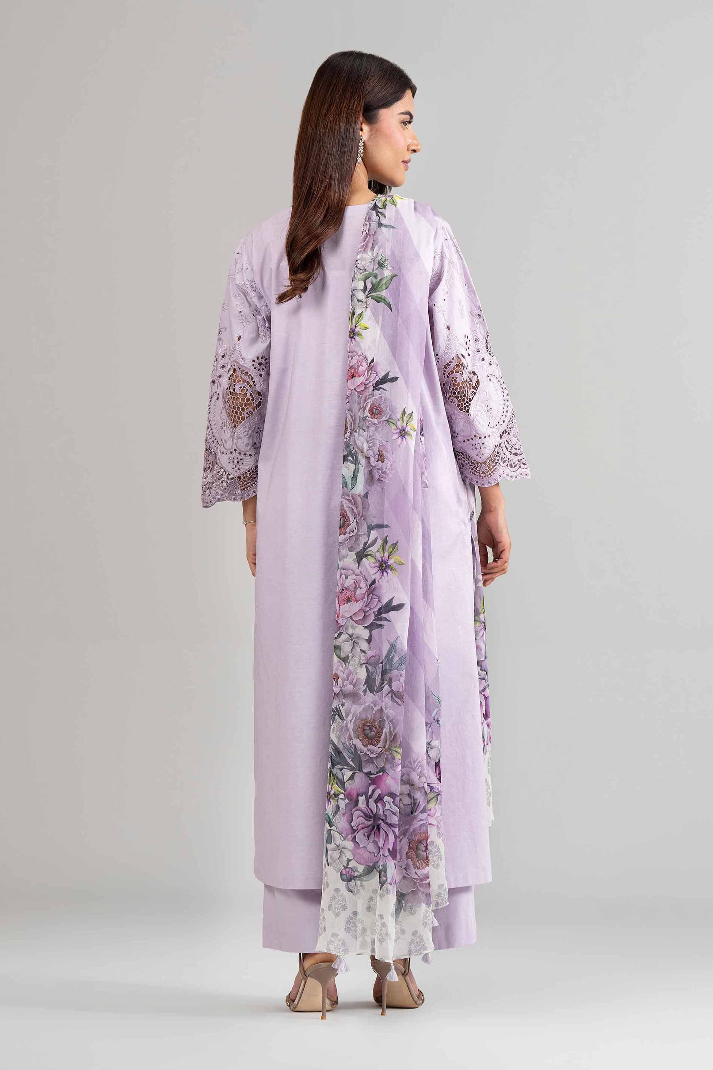 3 Piece - Printed Embroidered Suit - 42619948 for Women - Ready to Stitch Collection | Nishat | Shop Online