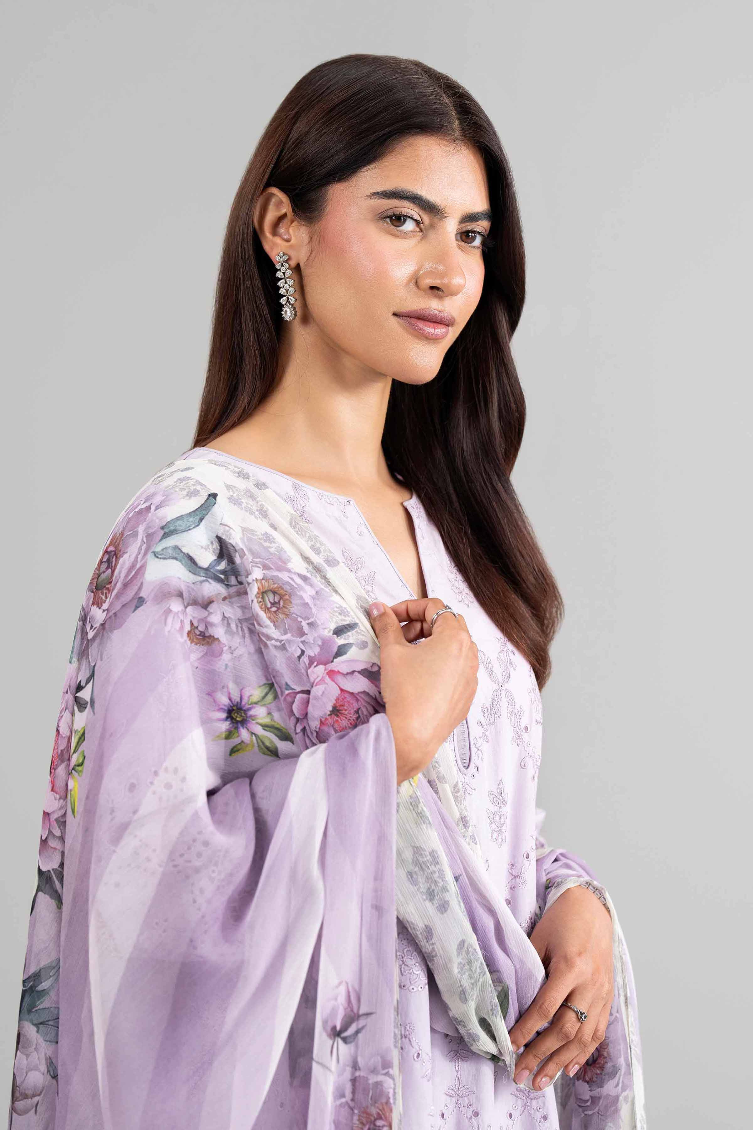 3 Piece - Printed Embroidered Suit - 42619948 for Women - Ready to Stitch Collection | Nishat | Shop Online