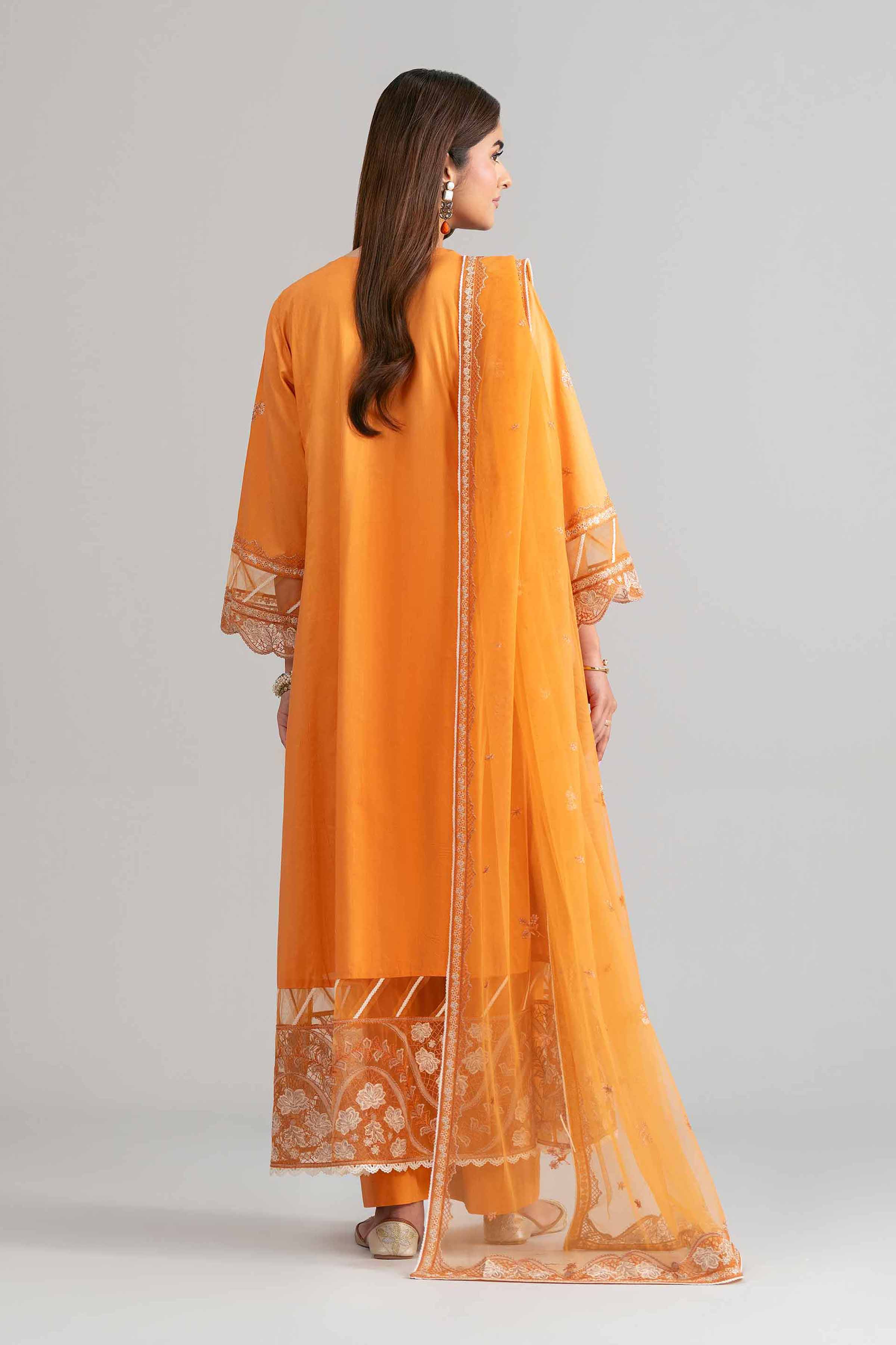 3 Piece - Embroidered Suit - 42619952 for Women - Ready to Stitch Collection | Nishat | Shop Online