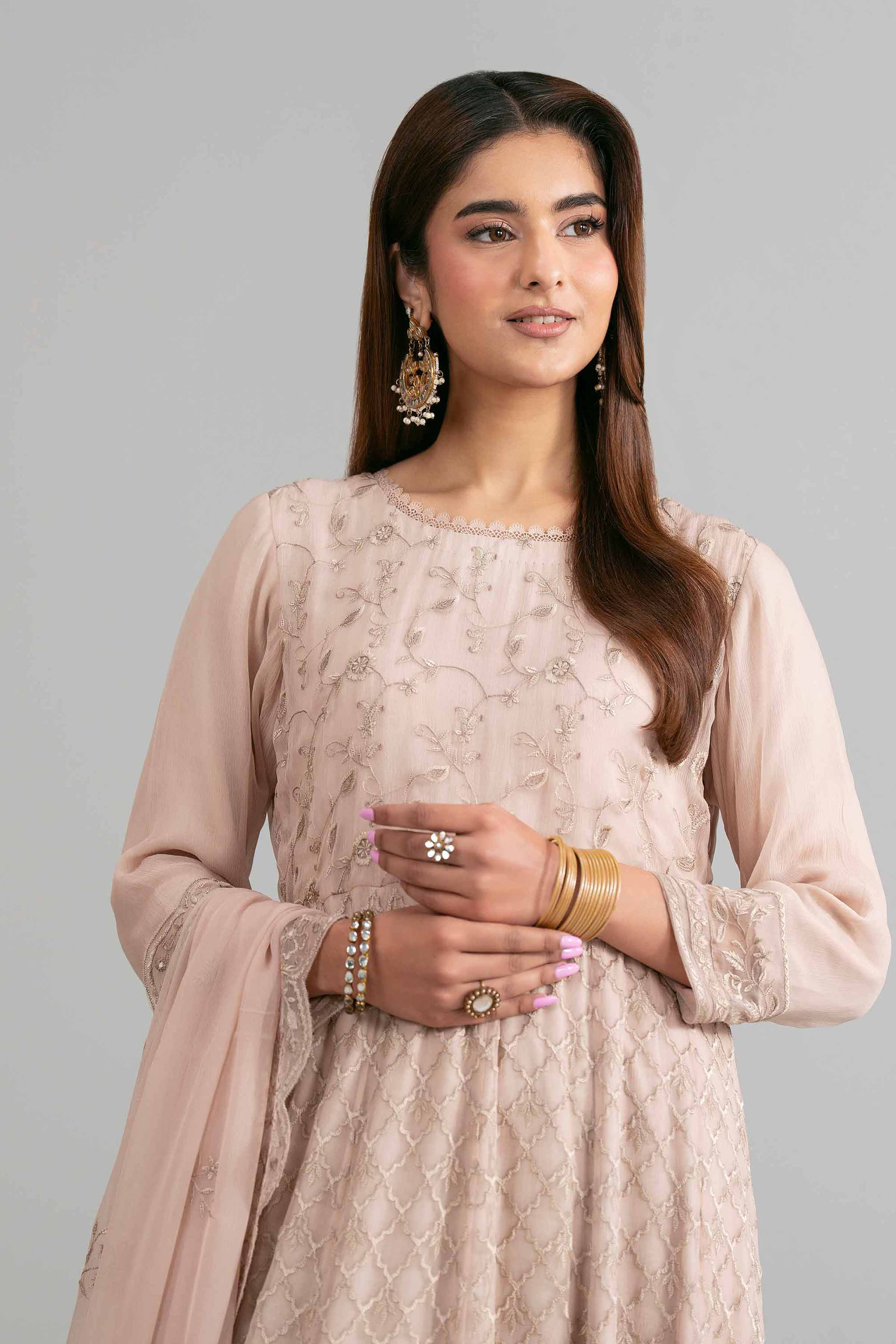 2 Piece - Embroidered Suit - 42619955 for Women - Ready to Stitch Collection | Nishat | Shop Online