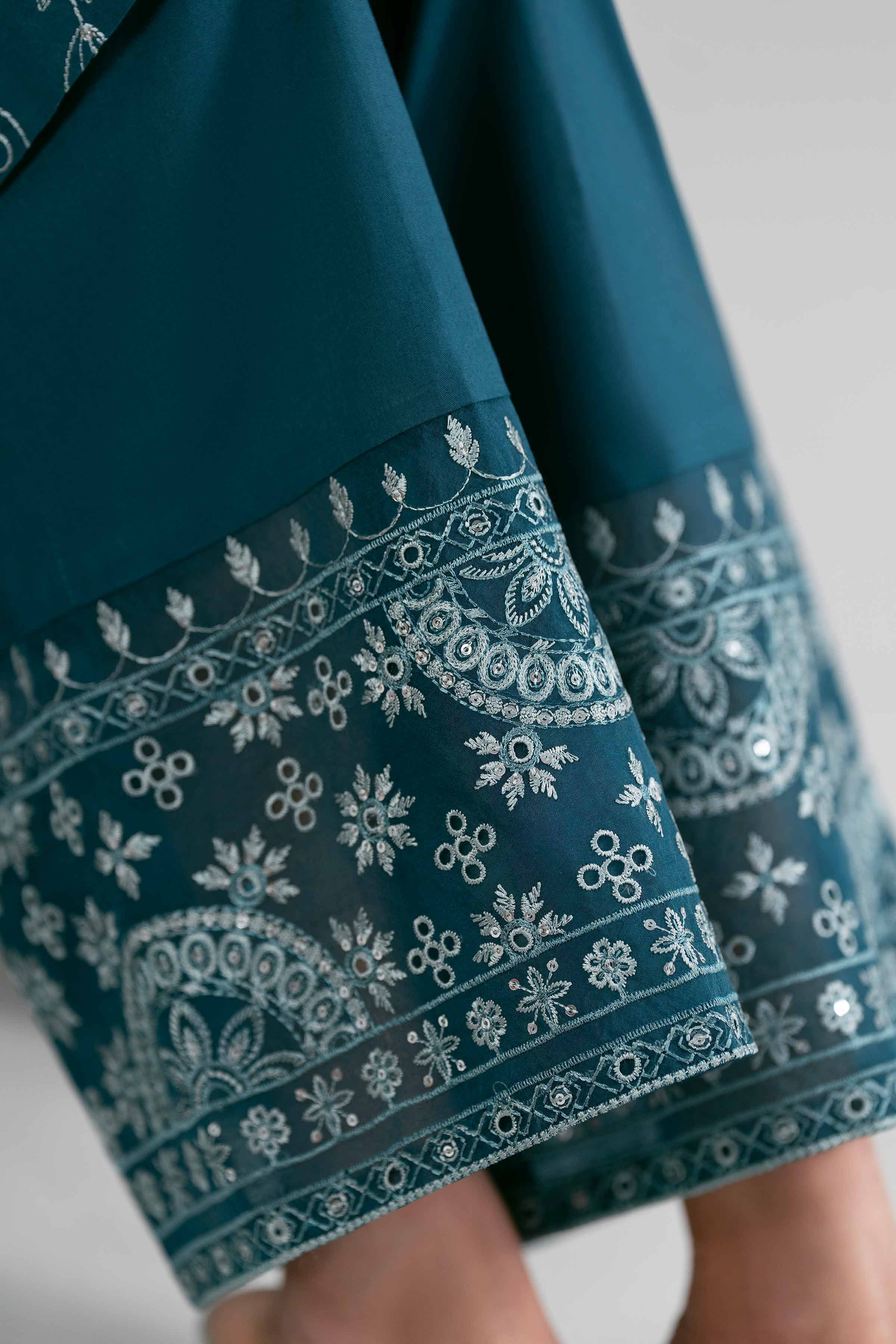 3 Piece - Embroidered Suit - 42619957 for Women - Ready to Stitch Collection | Nishat | Shop Online