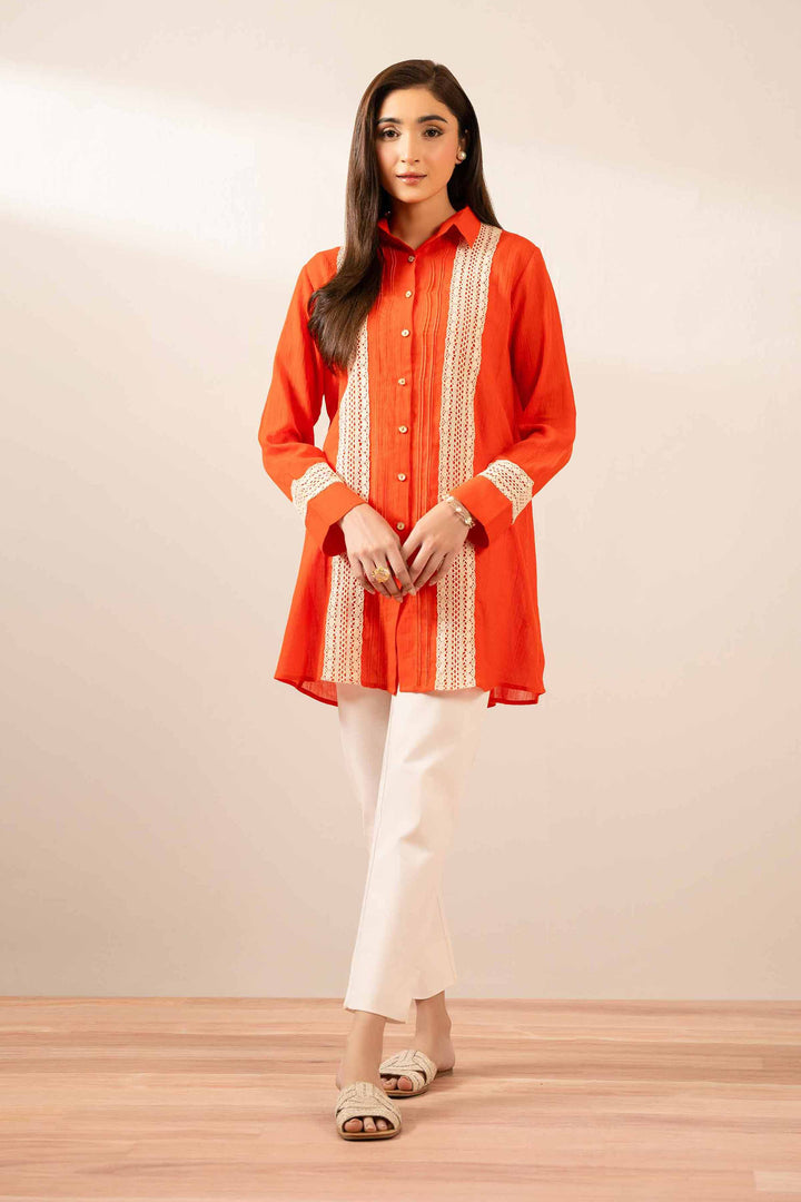 Basic Tunic - AS25-106 for Women - Pret Collection | Nishat | Shop Online
