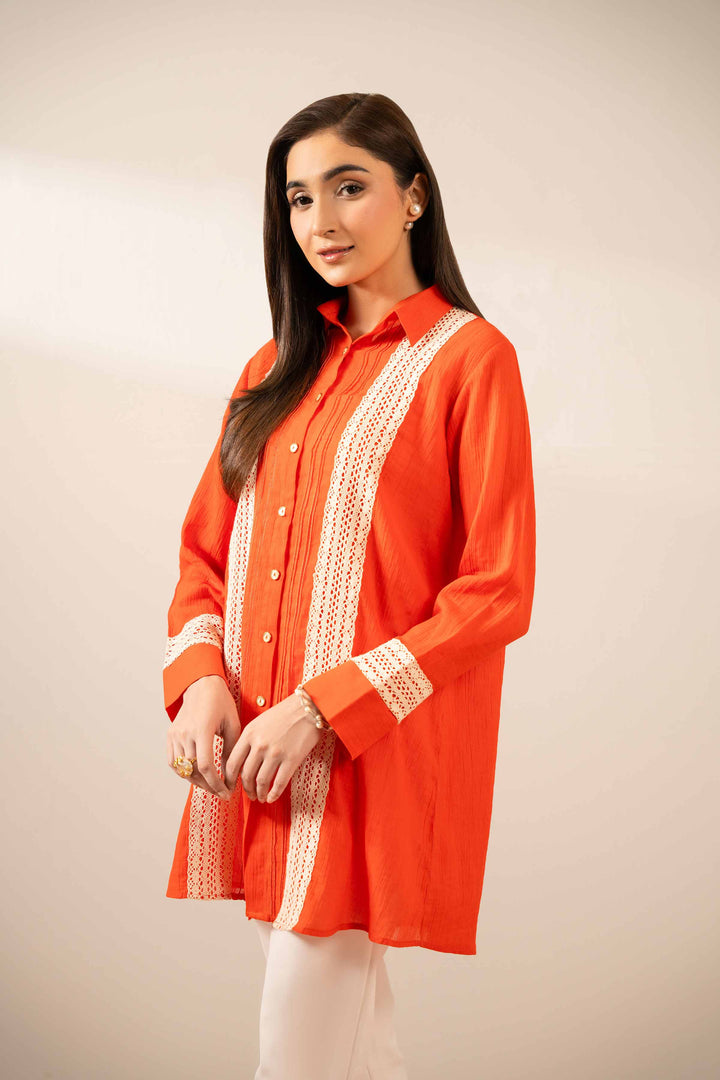 Basic Tunic - AS25-106 for Women - Pret Collection | Nishat | Shop Online