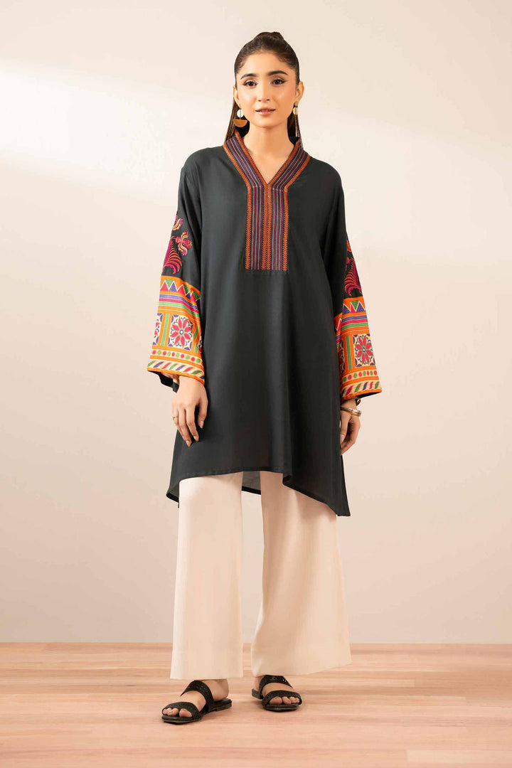 Printed Embroidered Tunic - AS25-107 for Women - Pret Collection | Nishat | Shop Online