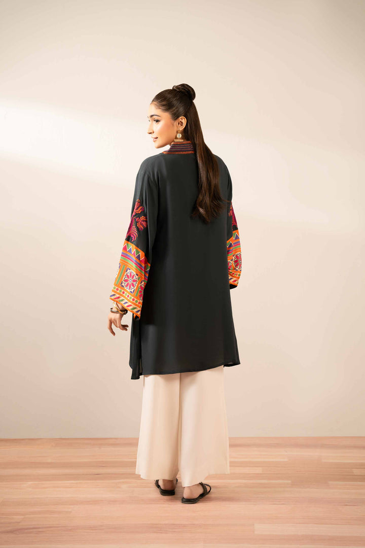 Printed Embroidered Tunic - AS25-107 for Women - Pret Collection | Nishat | Shop Online