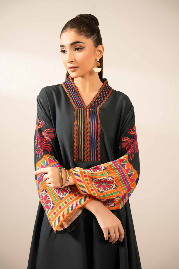 Printed Embroidered Tunic - AS25-107 for Women - Pret Collection | Nishat | Shop Online