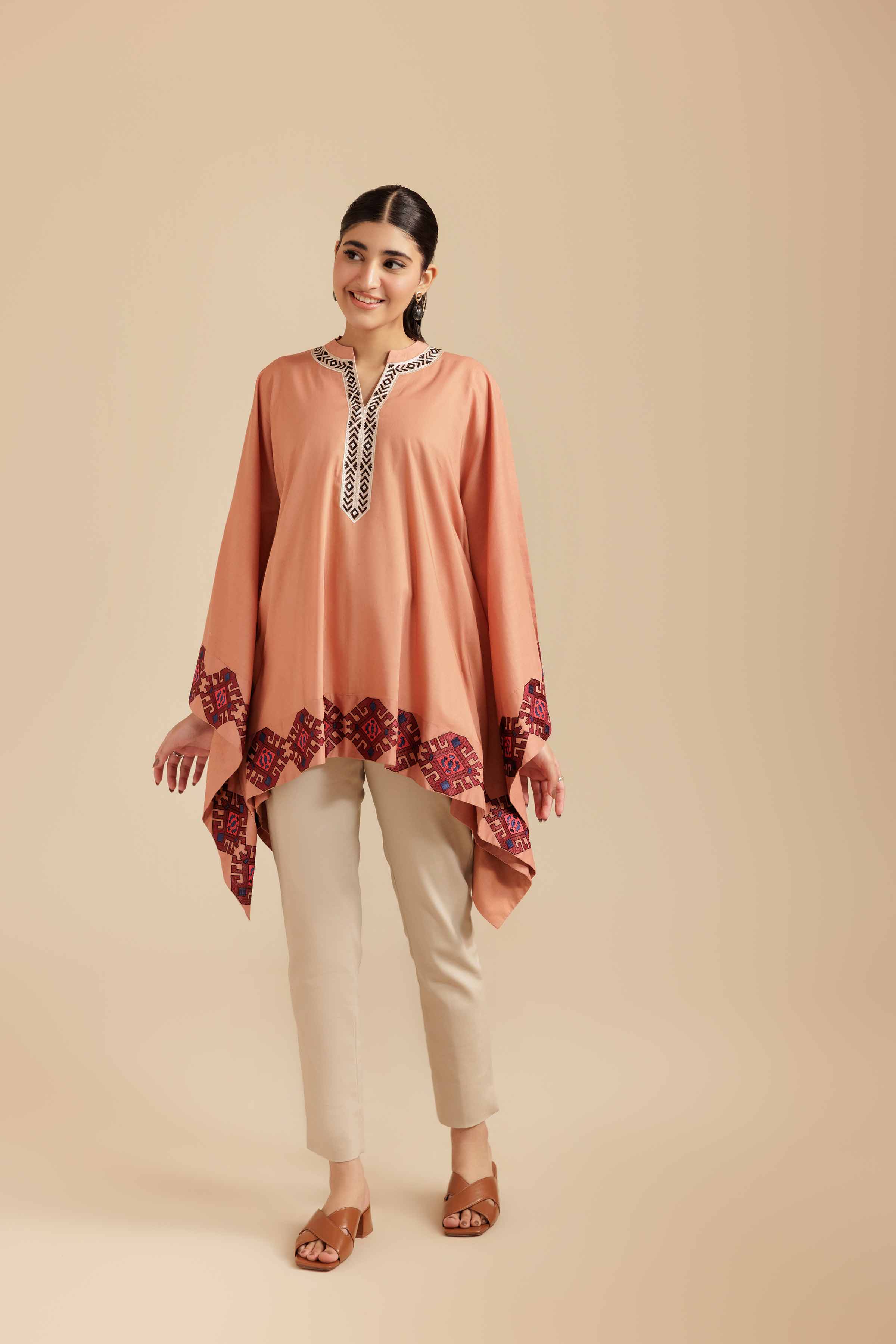Embroidered Tunic - AS25-112 for Women - Pret Collection | Nishat | Shop Online