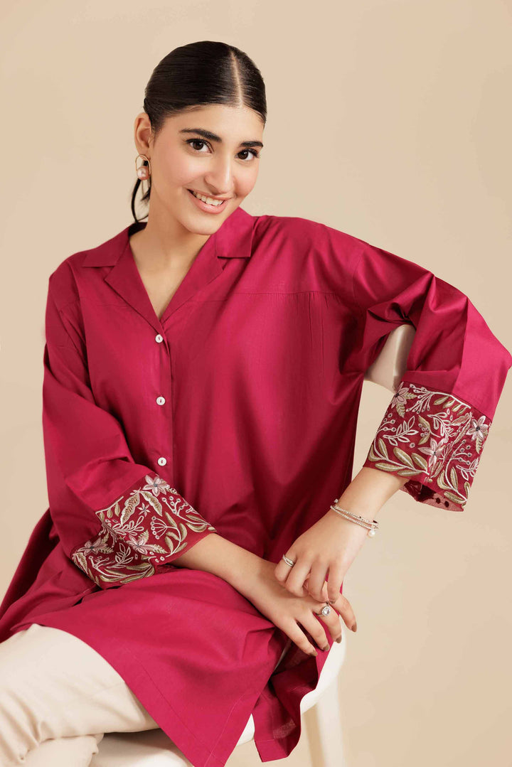 Embroidered Tunic - AS25-113 for Women - Pret Collection | Nishat | Shop Online