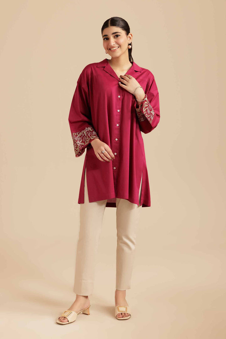 Embroidered Tunic - AS25-113 for Women - Pret Collection | Nishat | Shop Online