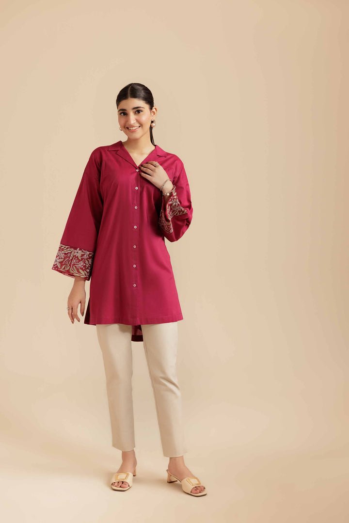 Embroidered Tunic - AS25-113 for Women - Pret Collection | Nishat | Shop Online