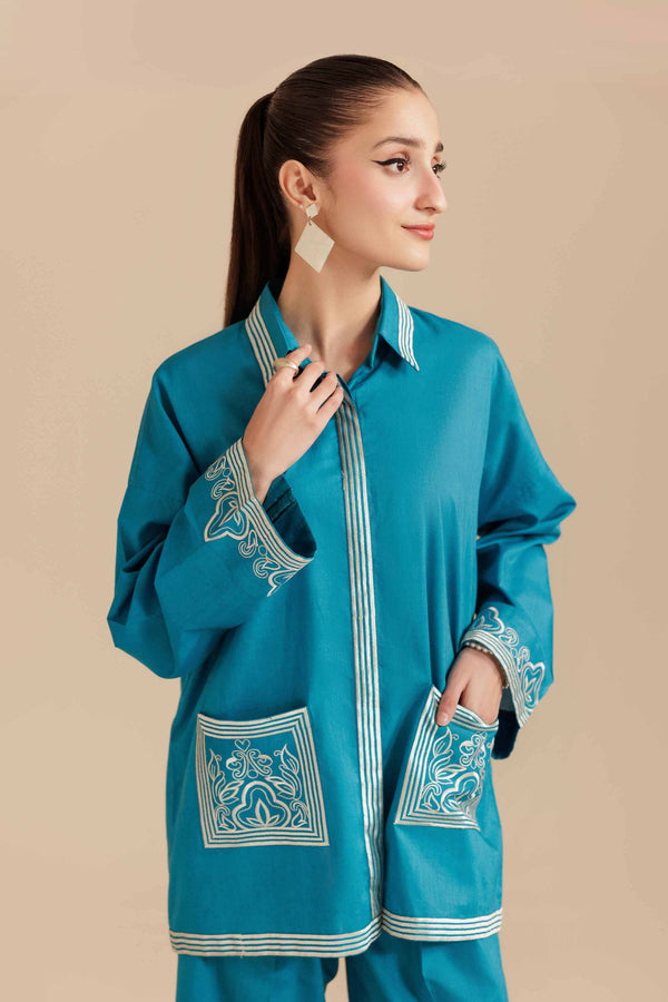 2 Piece - Embroidered Suit - AS25-116 for Women - Pret Collection | Nishat | Shop Online