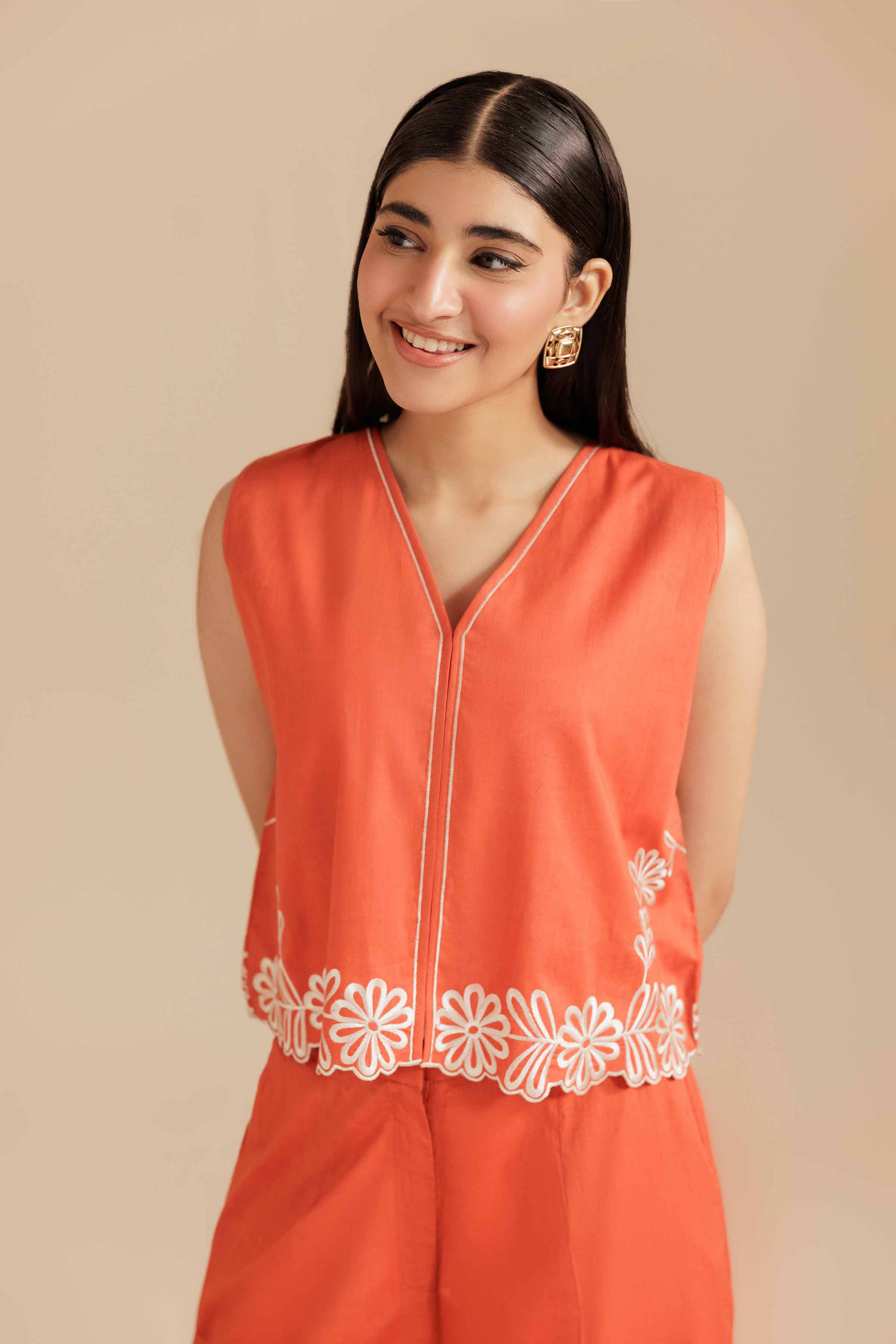 2 Piece - Embroidered Suit - AS25-117 for Women - Pret Collection | Nishat | Shop Online