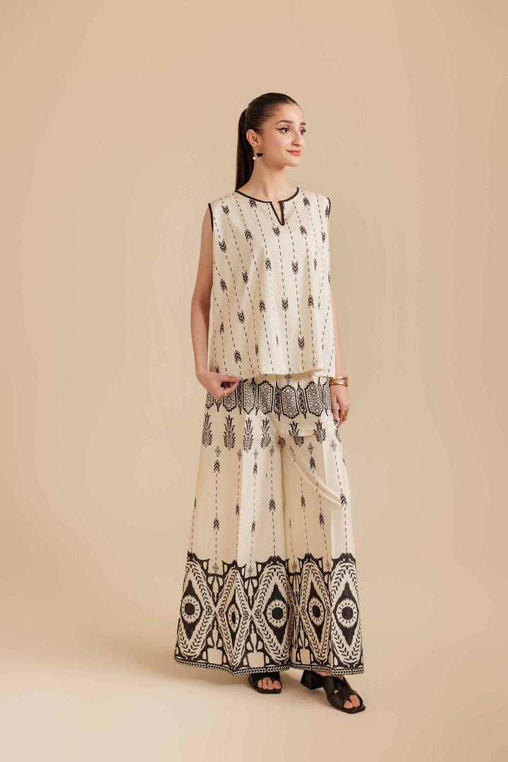 2 Piece - Printed Suit - AS25-120 for Women - Pret Collection | Nishat | Shop Online