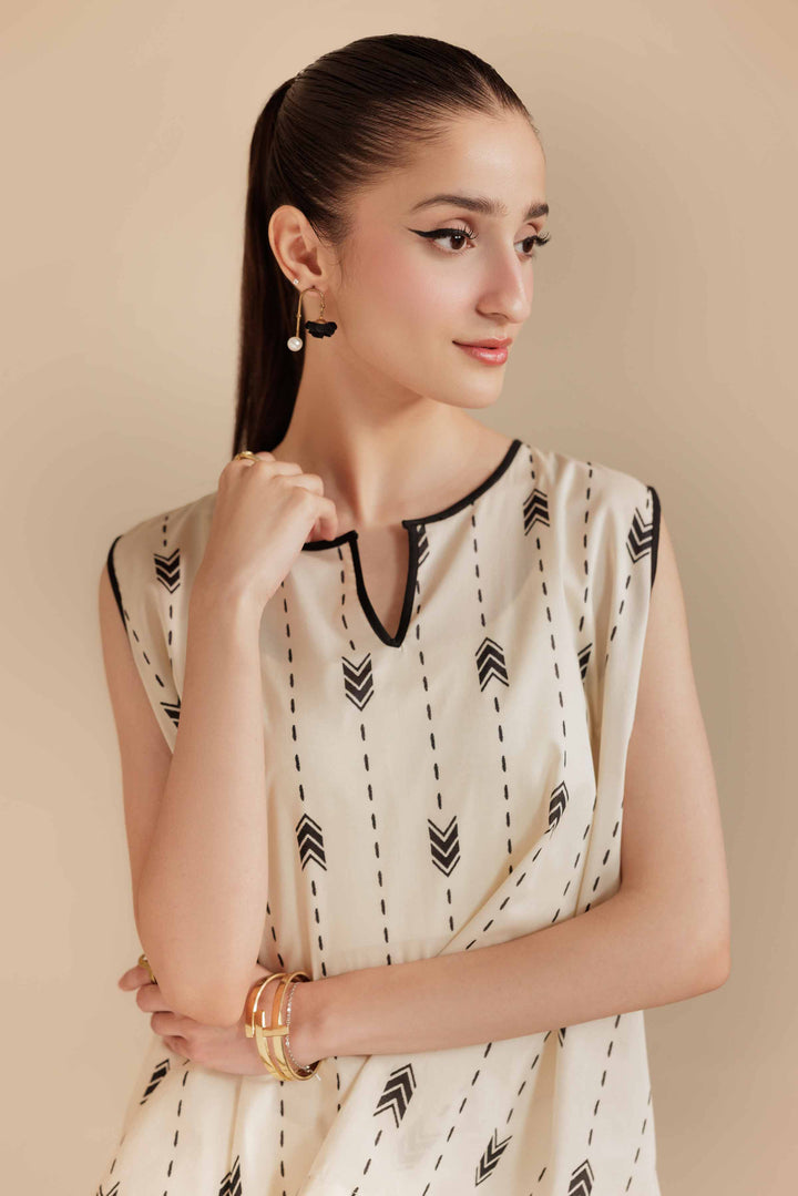 2 Piece - Printed Suit - AS25-120 for Women - Pret Collection | Nishat | Shop Online