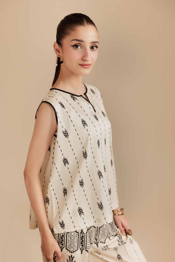 2 Piece - Printed Suit - AS25-120 for Women - Pret Collection | Nishat | Shop Online