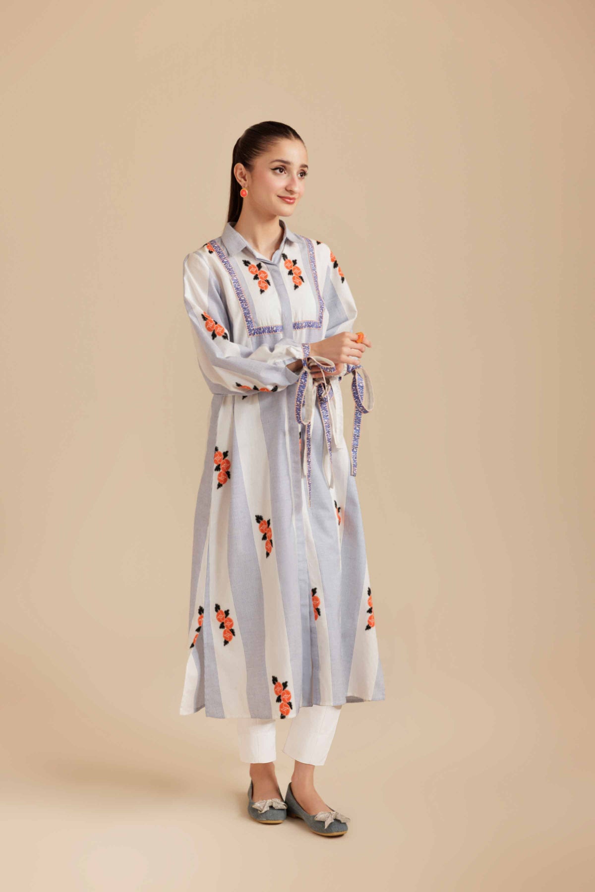 Embroidered Dress - AS25-122 for Women - Pret Collection | Nishat | Shop Online