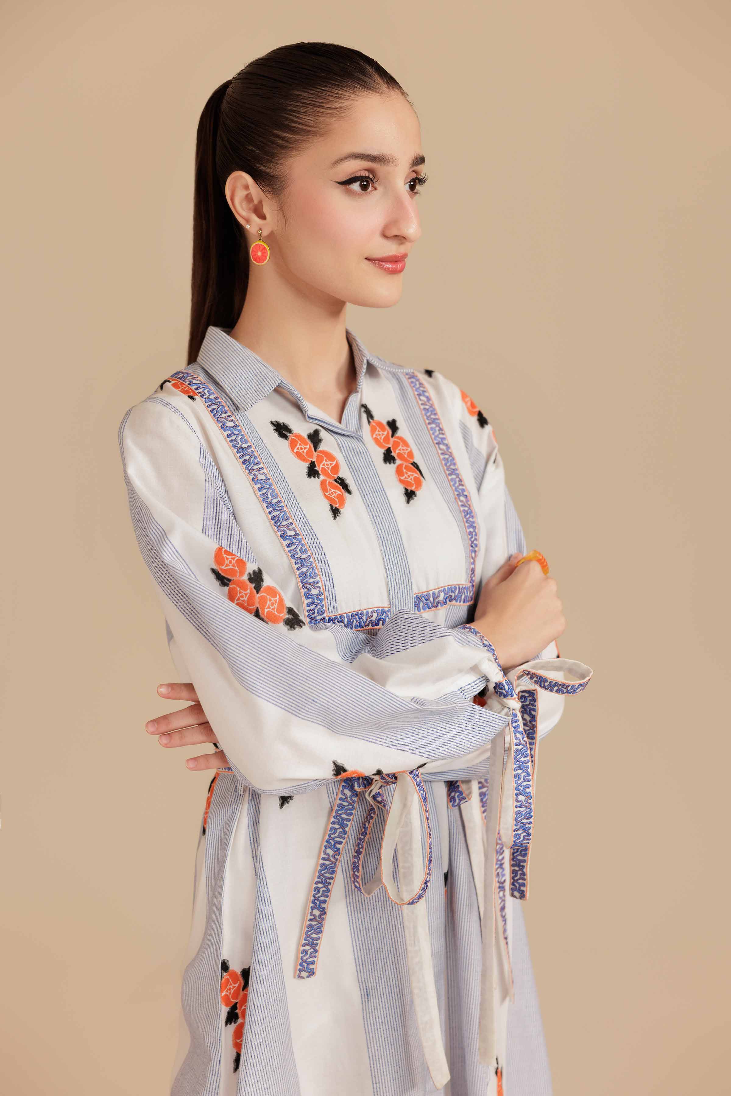 Embroidered Dress - AS25-122 for Women - Pret Collection | Nishat | Shop Online